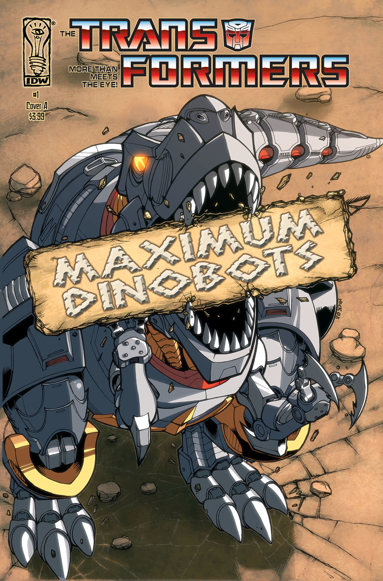 Read online The Transformers: Maximum Dinobots comic -  Issue #1 - 1