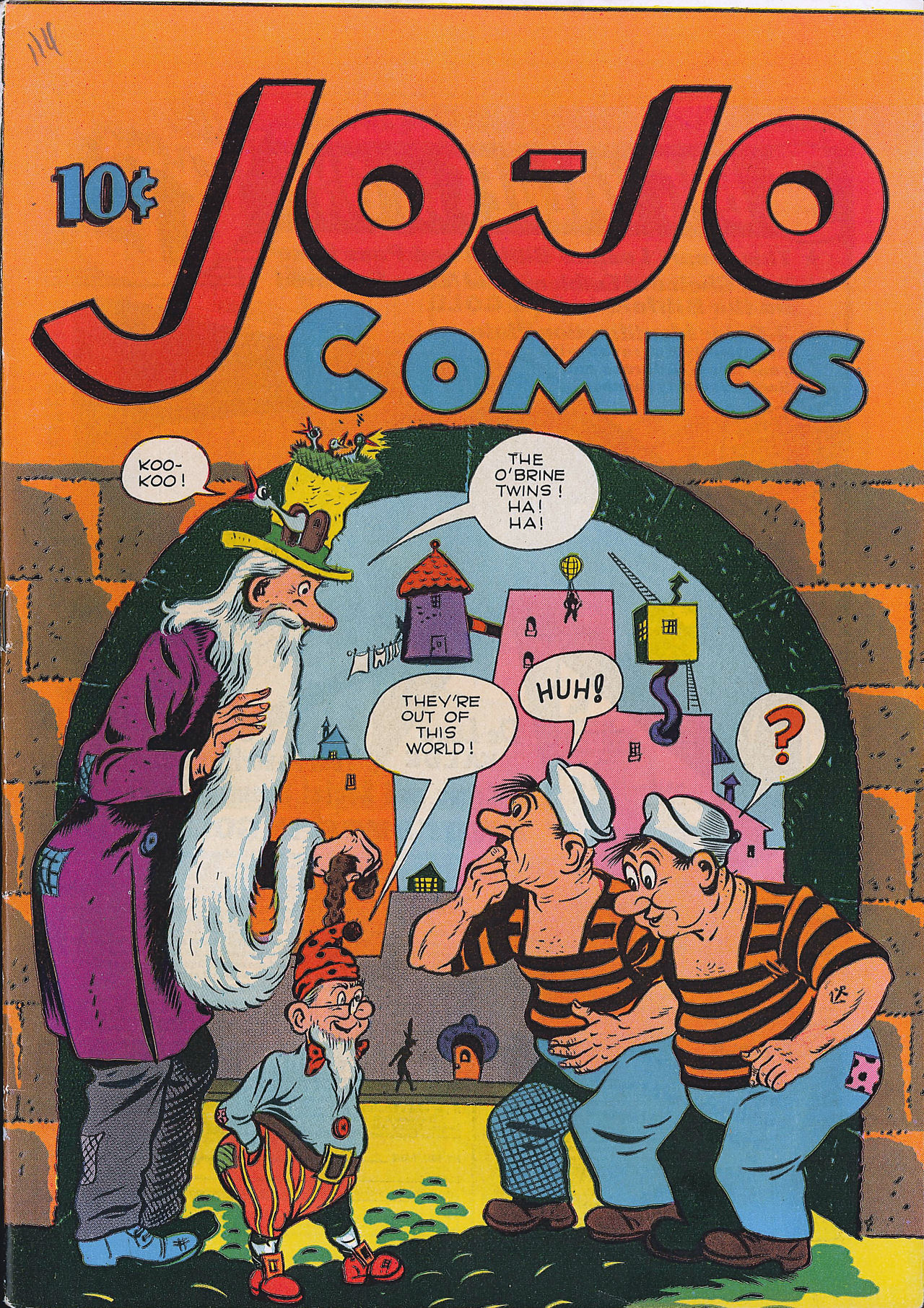 Read online Jo-Jo Comics comic -  Issue #1 - 1