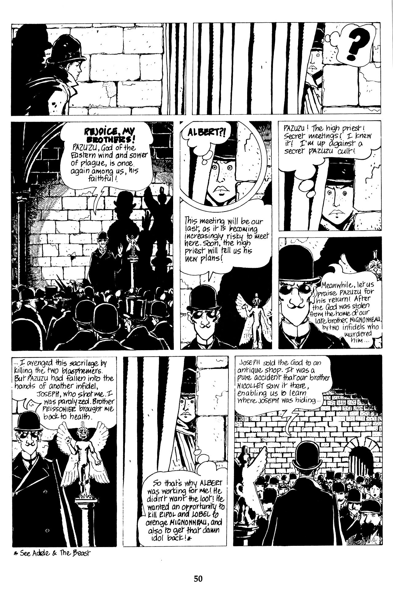 Read online The Extraordinary Adventures of Adele Blanc-Sec comic -  Issue #2 - 23