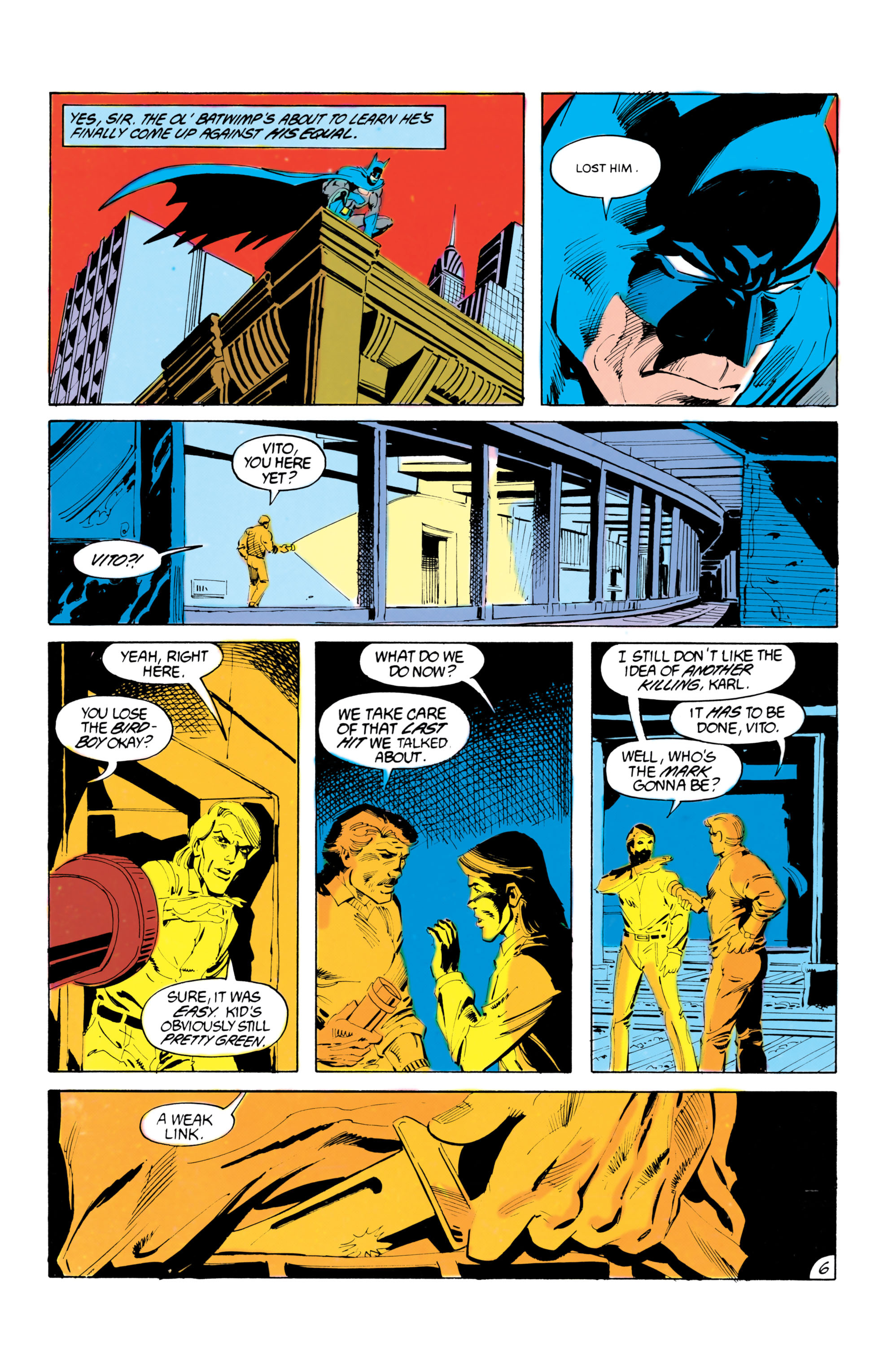 Read online Batman (1940) comic -  Issue #422 - 7