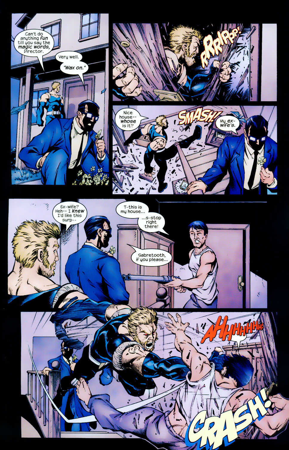Read online Weapon X (2002) comic -  Issue #6 - 11