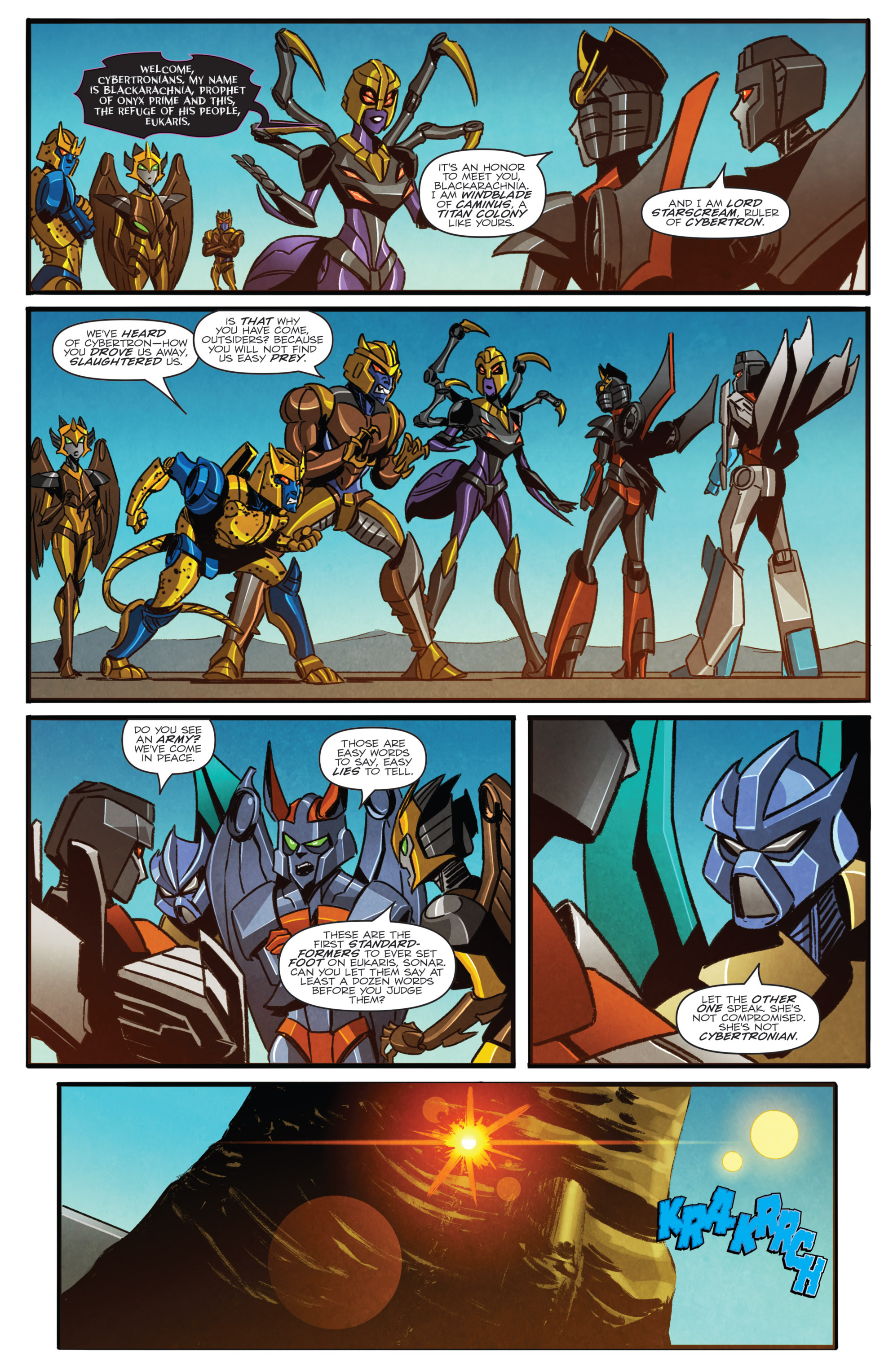 Read online The Transformers: Windblade (2015) comic -  Issue #6 - 17