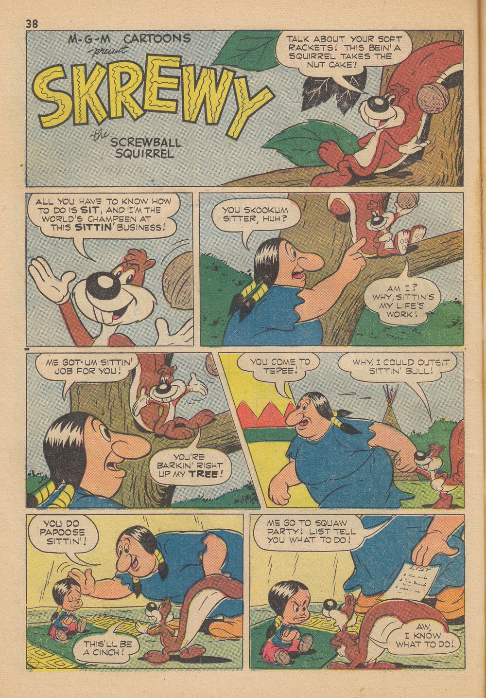 Read online Tom and Jerry's Summer Fun comic -  Issue #1 - 40