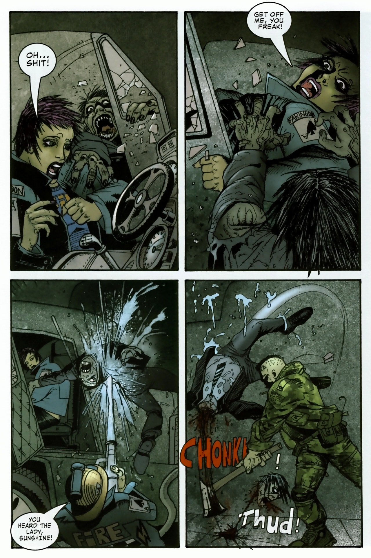Read online The Dead: Kingdom of Flies comic -  Issue #3 - 9