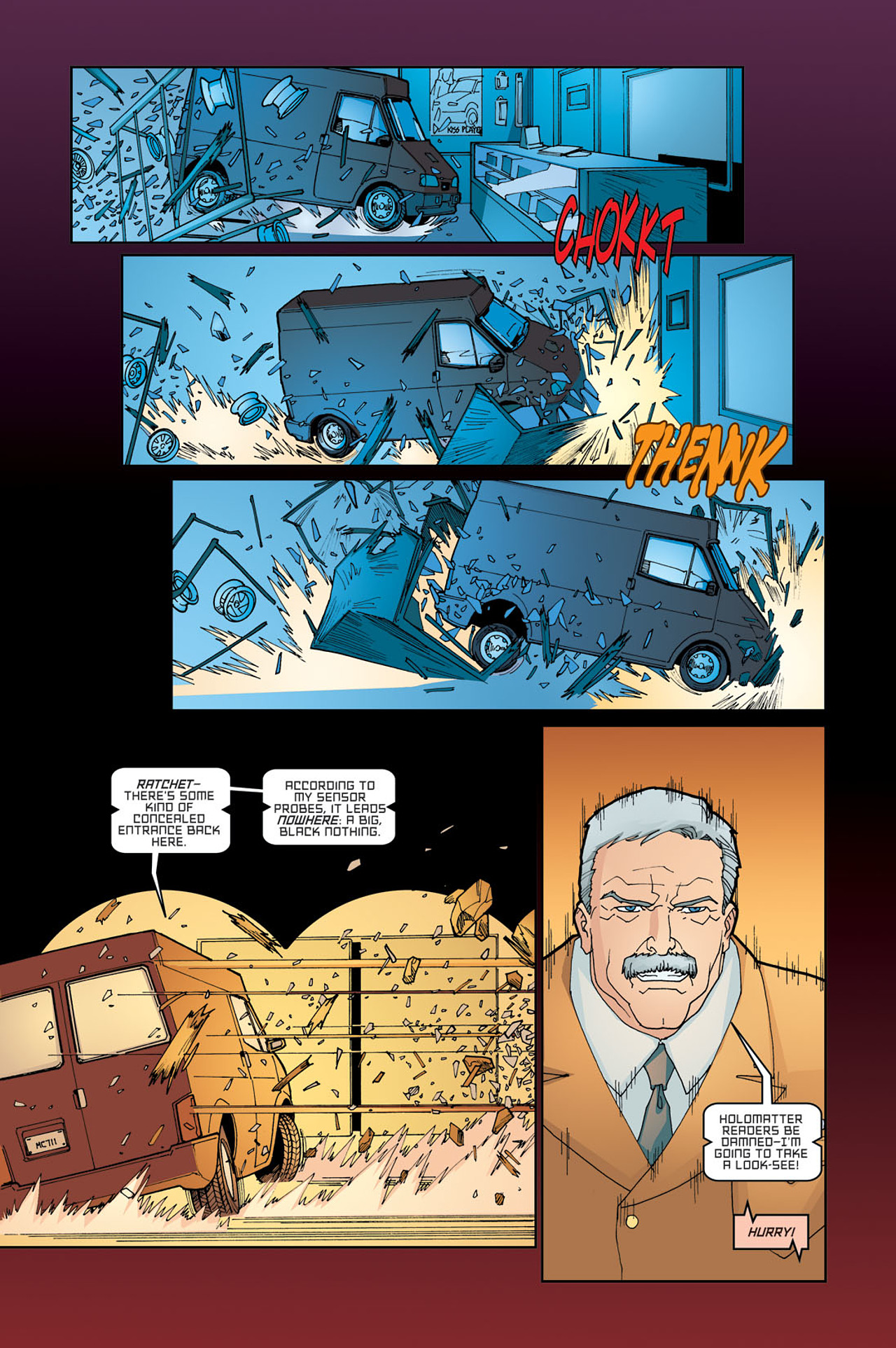 Read online The Transformers: Escalation comic -  Issue #5 - 15
