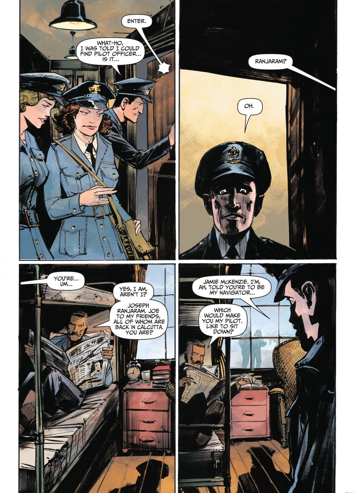 Read online Out of the Blue comic -  Issue # TPB 1 - 11