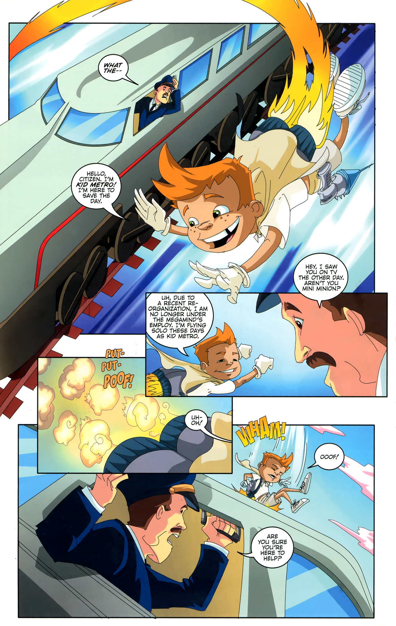 Read online Megamind: Bad. Blue. Brilliant. comic -  Issue #4 - 18