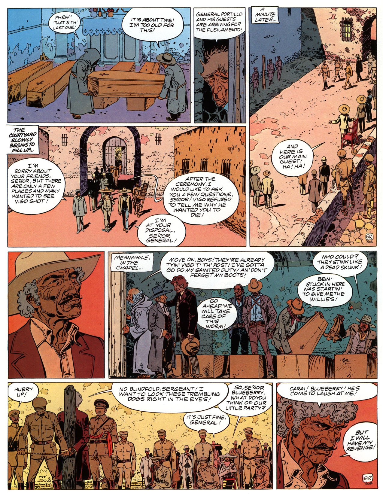 Read online Epic Graphic Novel: Blueberry comic -  Issue #5 - 36