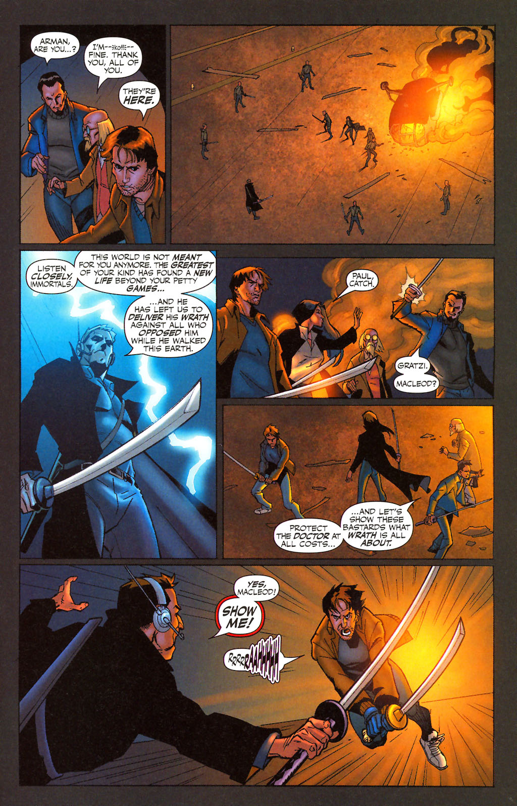 Read online Highlander comic -  Issue #1 - 21