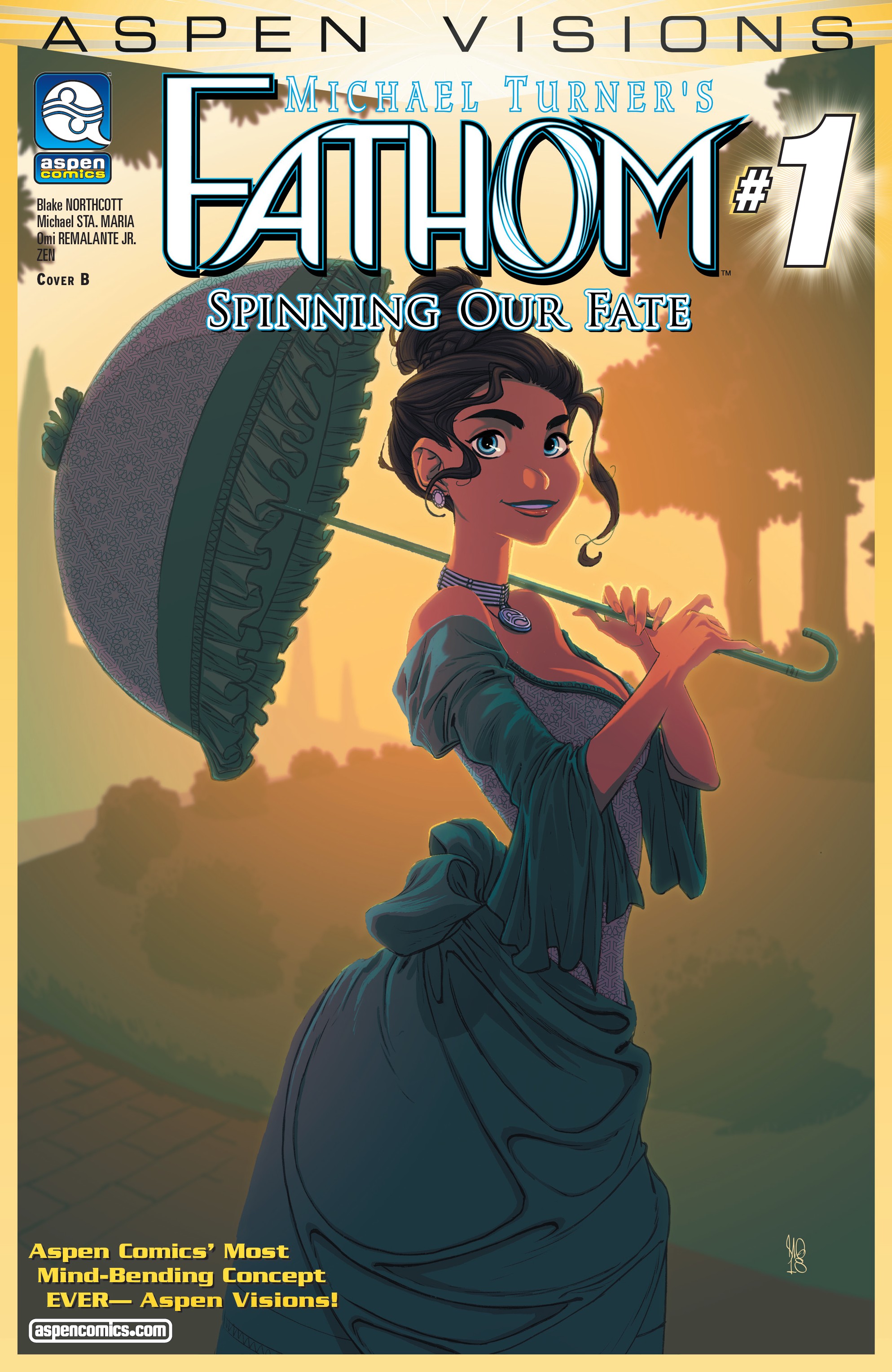 Read online Aspen Visions: Fathom: Spinning Our Fate comic -  Issue # Full - 2
