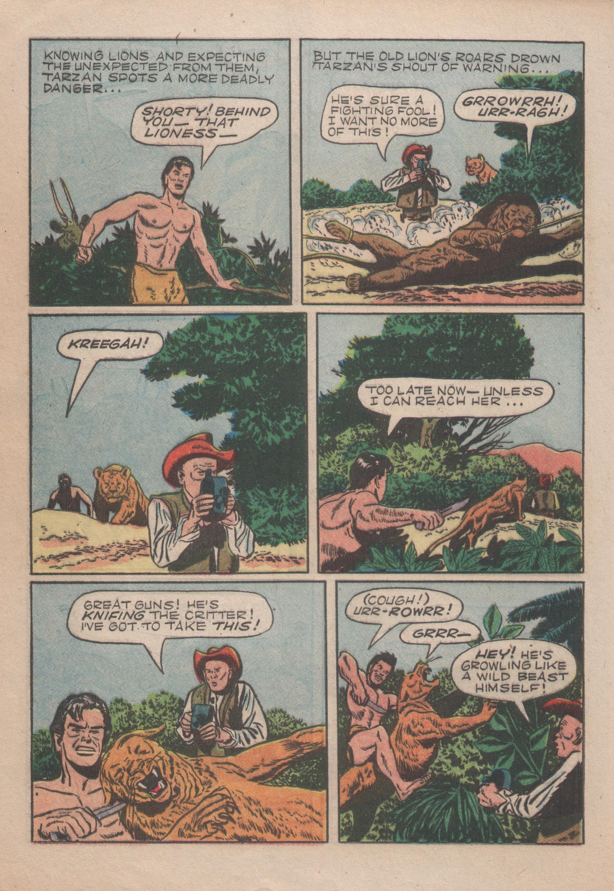 Read online Tarzan (1948) comic -  Issue #33 - 12