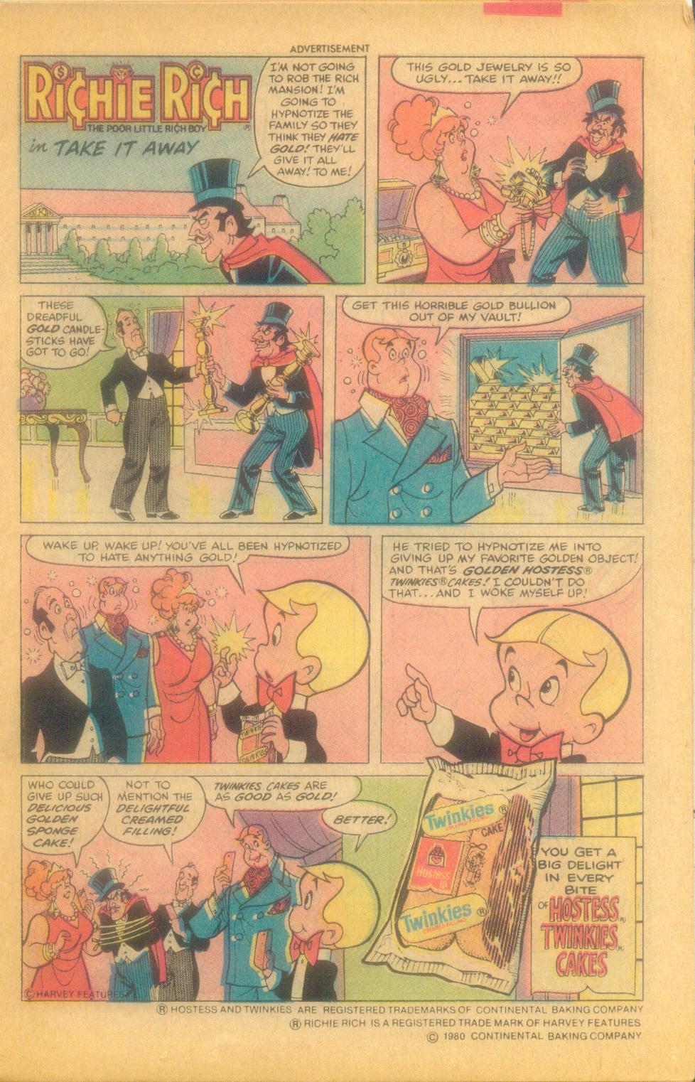 Read online Hot Stuff, the Little Devil comic -  Issue #157 - 12