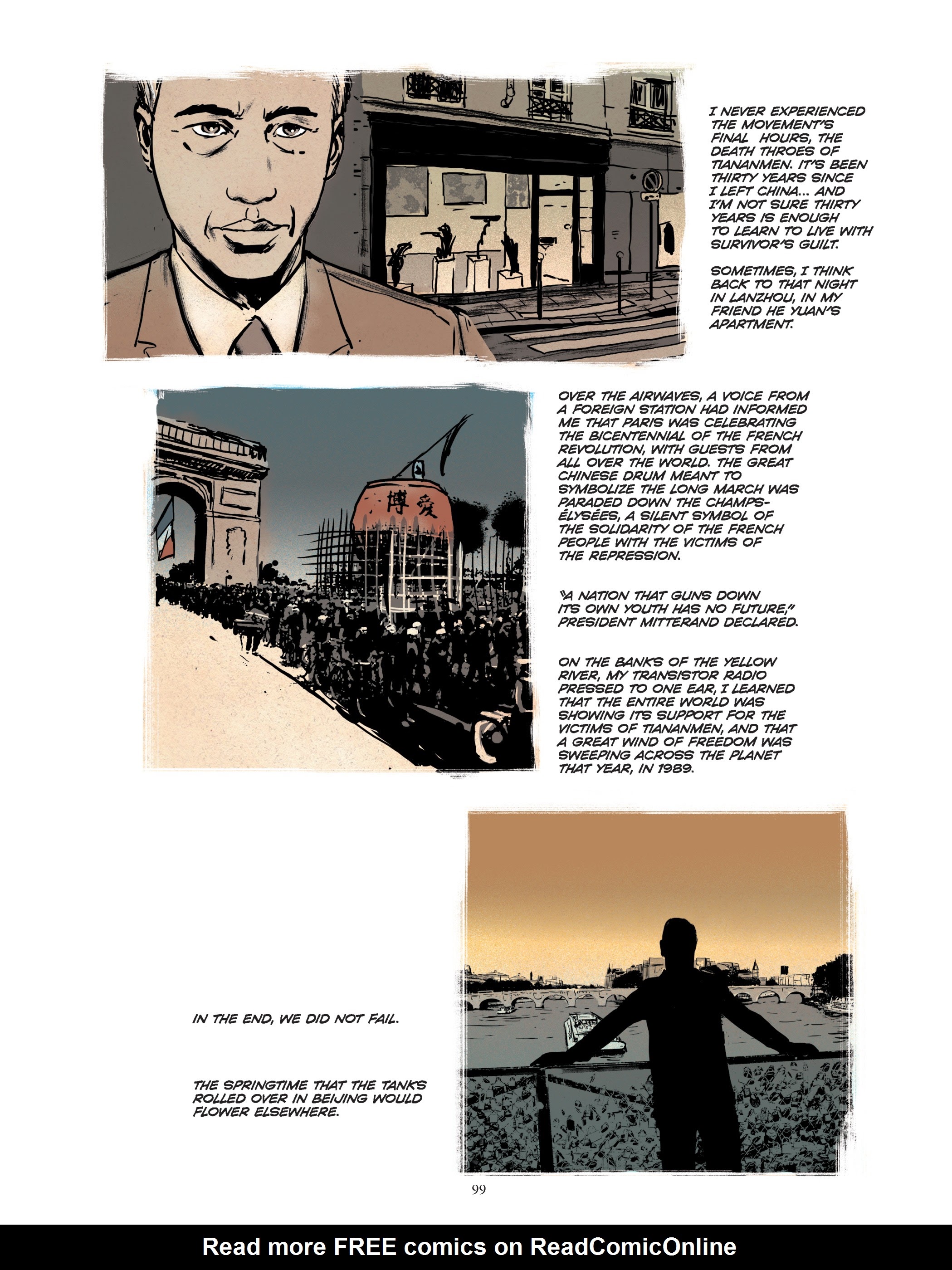 Read online Tiananmen 1989: Our Shattered Hopes comic -  Issue # TPB - 102