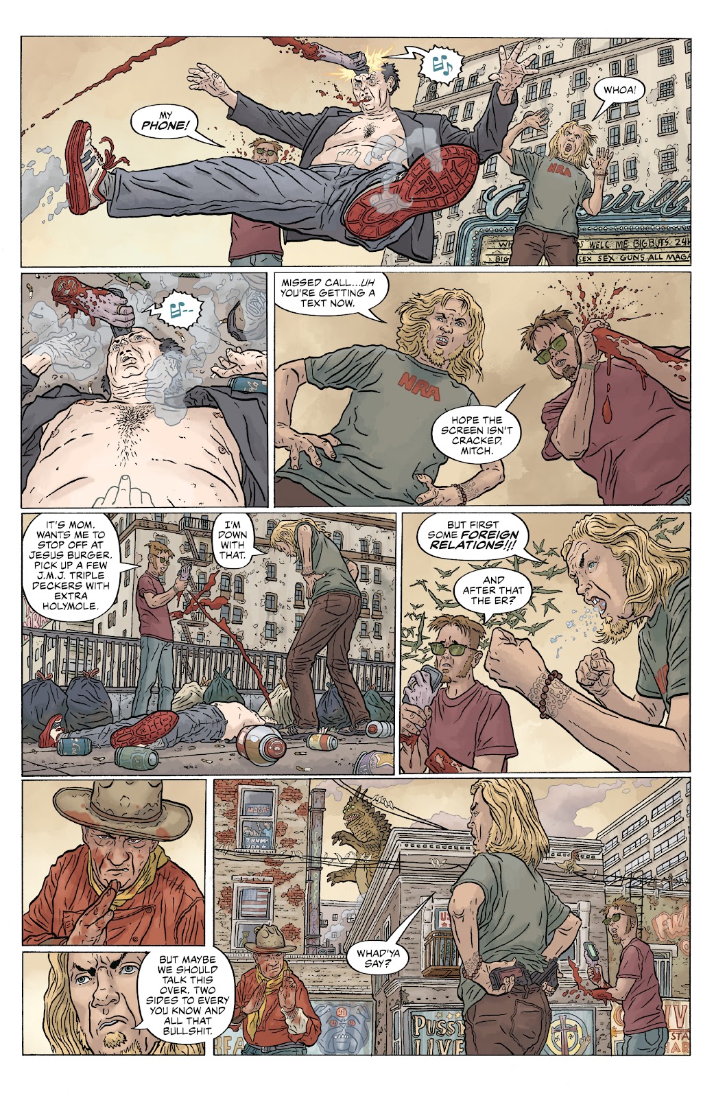 Shaolin Cowboy: Cruel to Be Kin issue 6 - Page 9