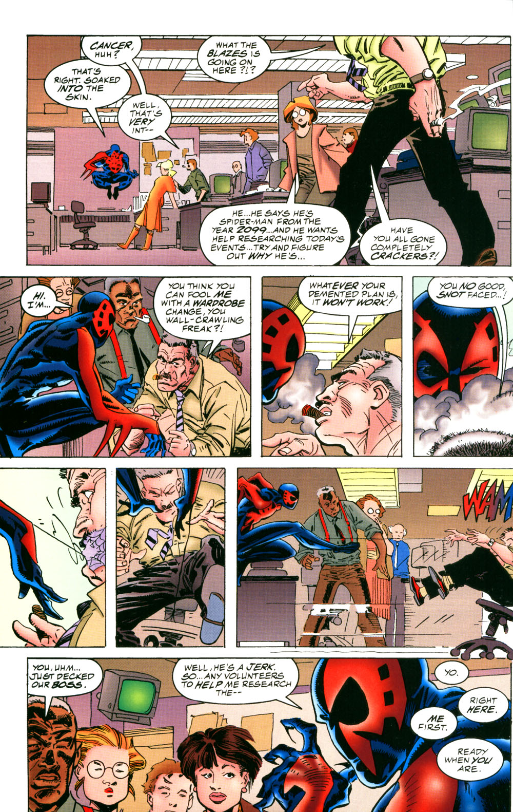 Read online Spider-Man 2099 Meets Spider-Man comic -  Issue # Full - 13