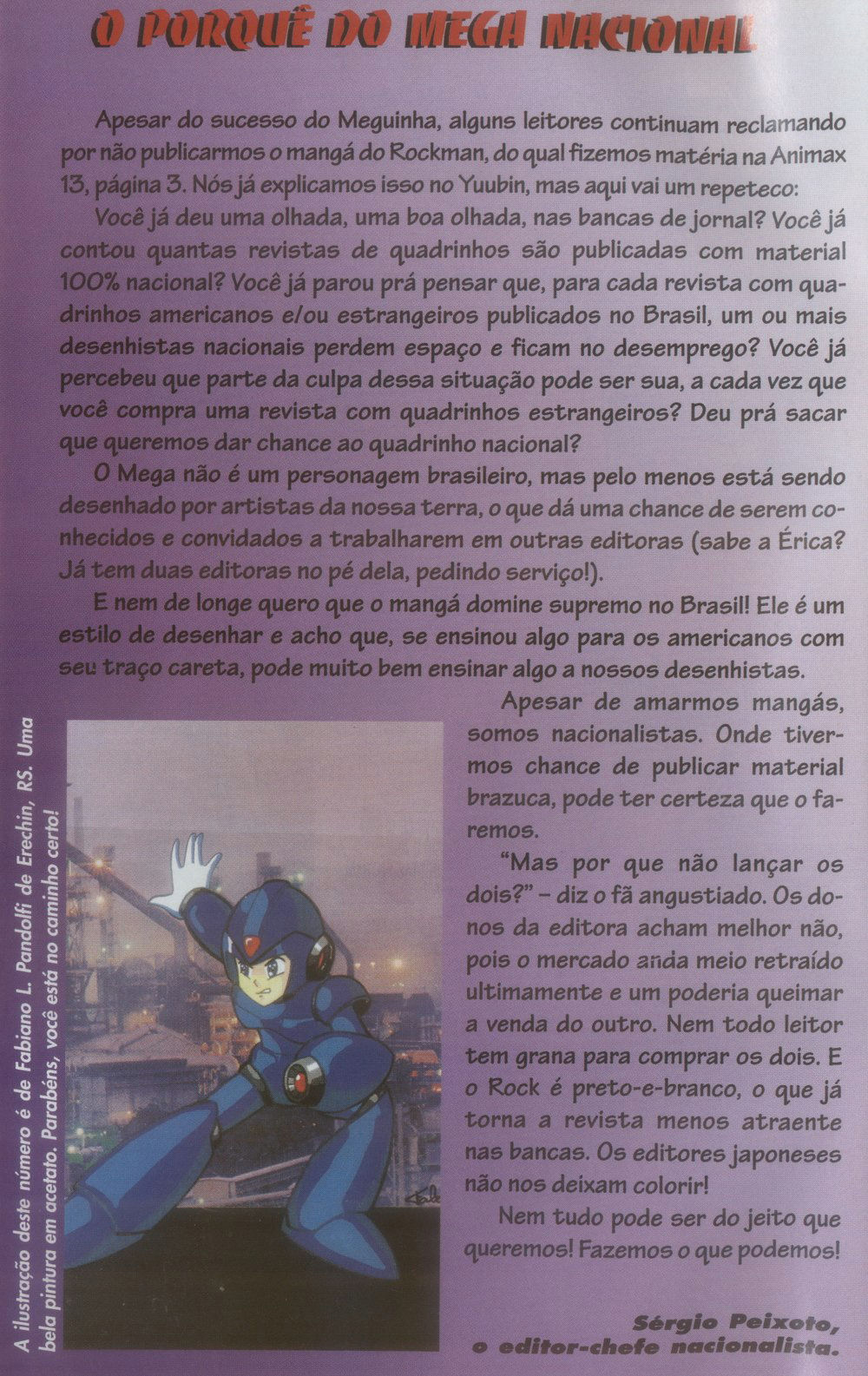 Read online Novas Aventuras de Megaman comic -  Issue #7 - 2