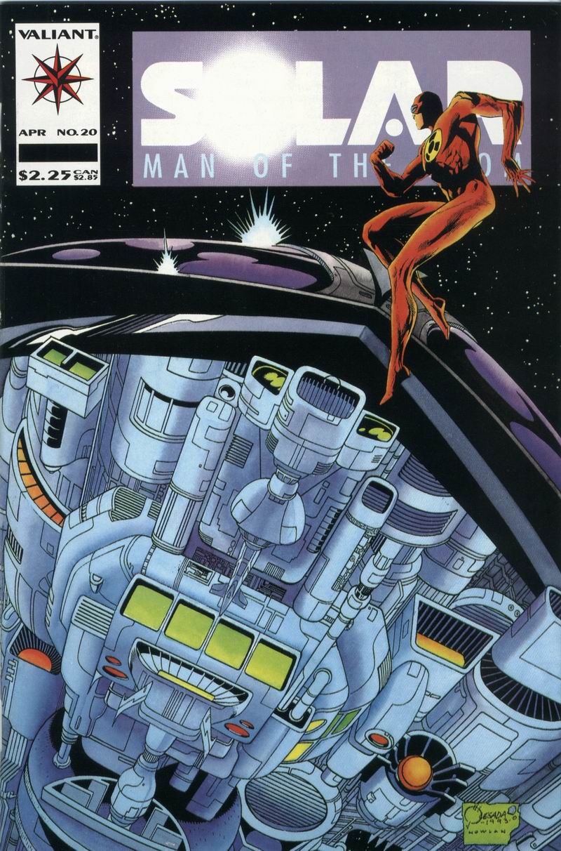 Read online Solar, Man of the Atom comic -  Issue #20 - 1