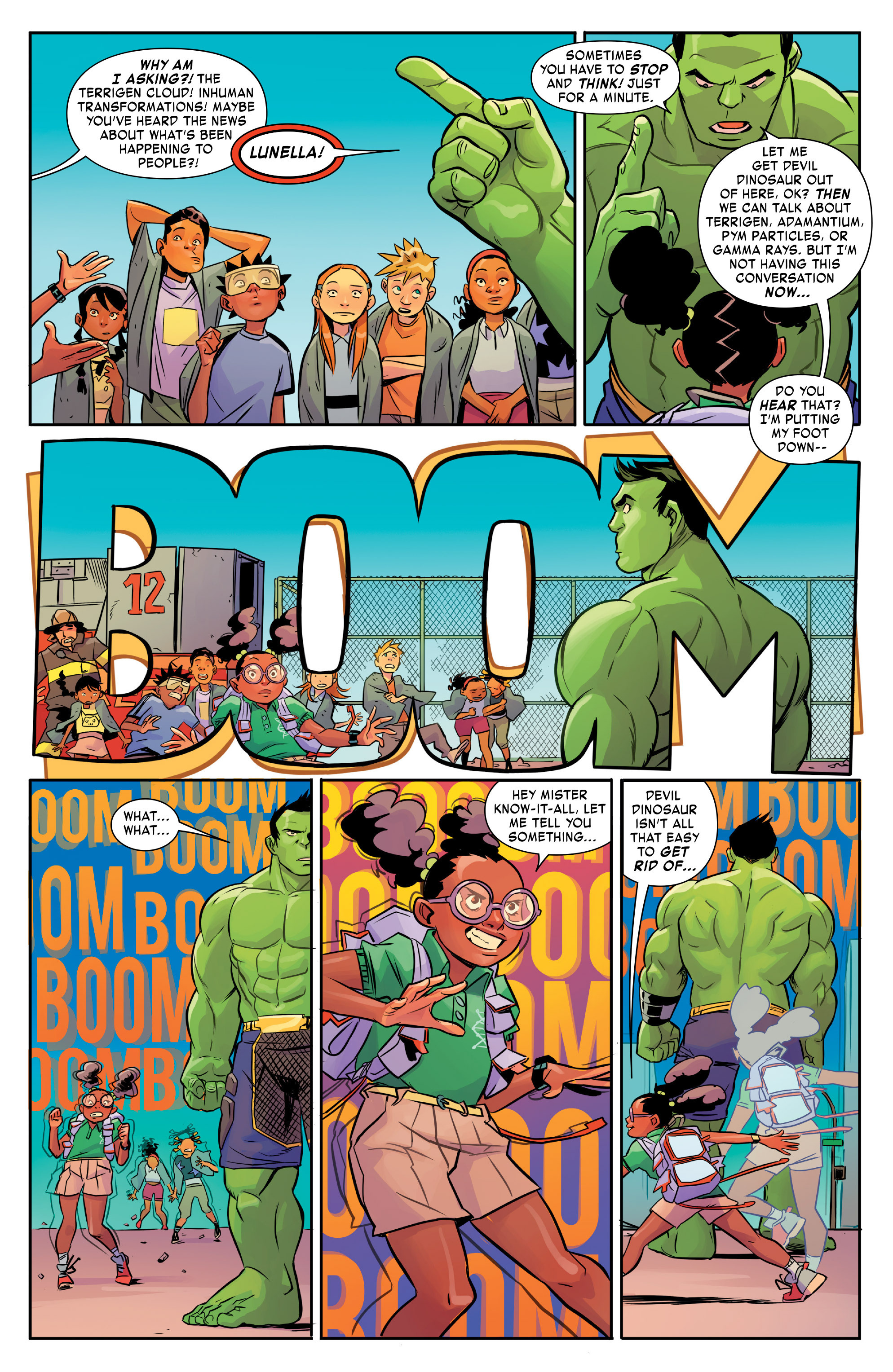 Read online Moon Girl And Devil Dinosaur comic -  Issue #4 - 8