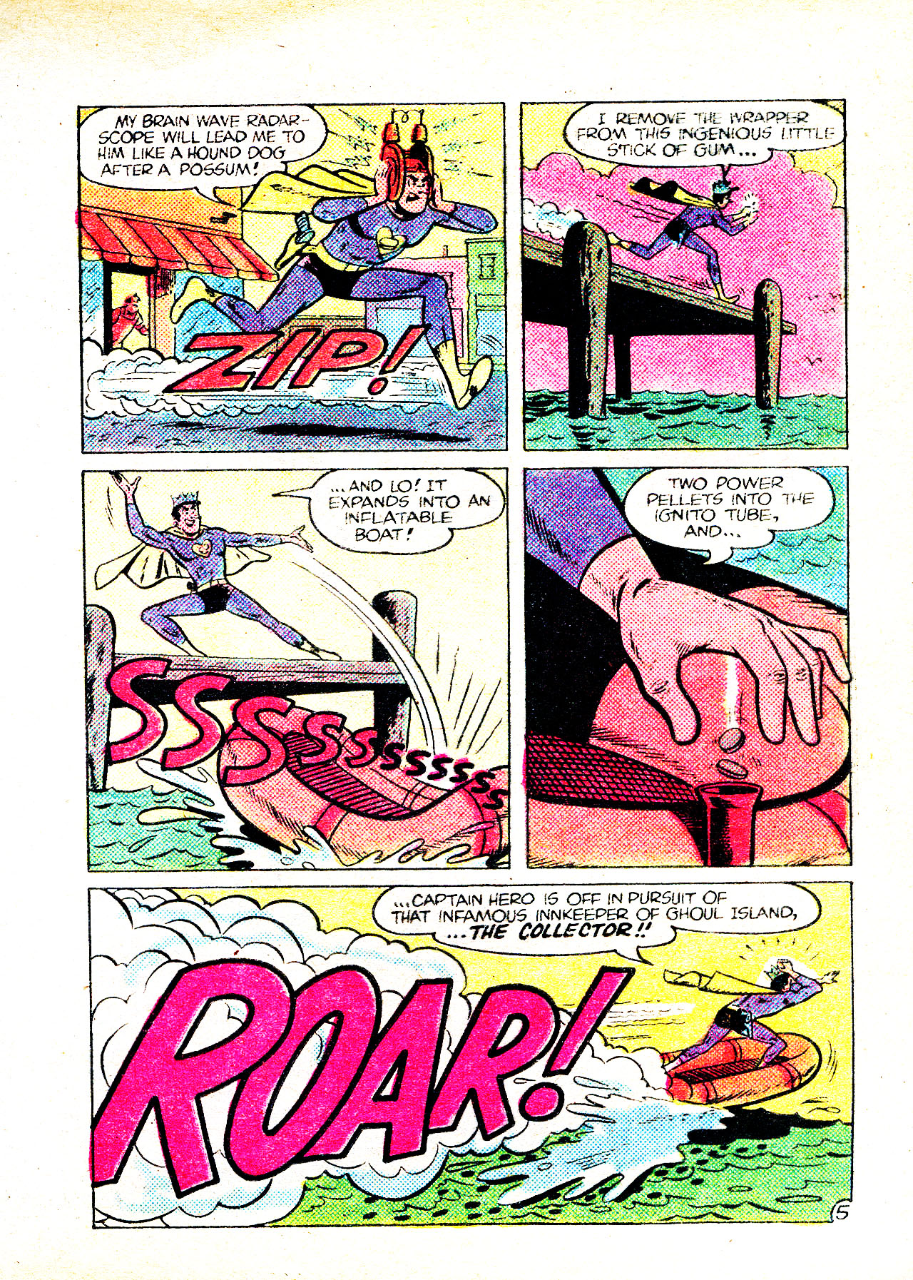 Read online Captain Hero Comics Digest Magazine comic -  Issue # TPB - 69