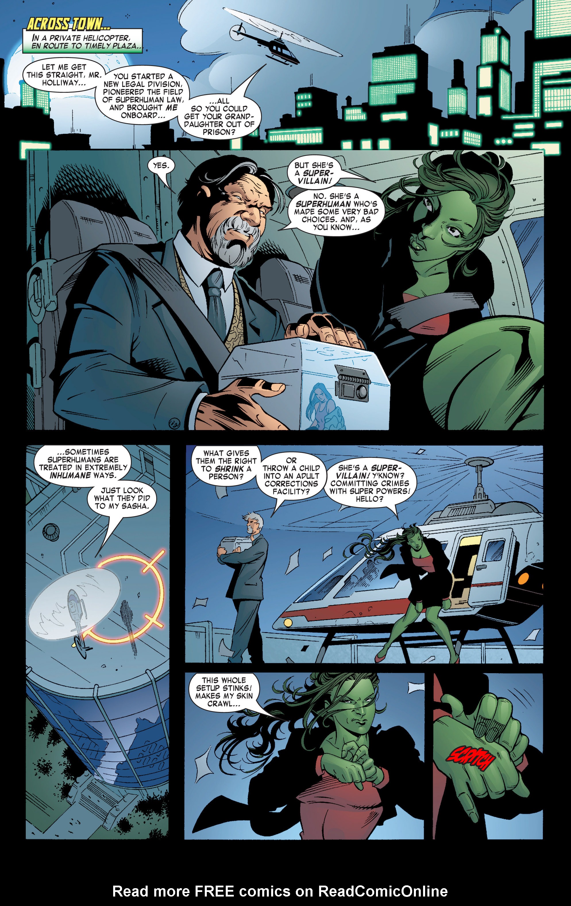 Read online She-Hulk (2004) comic -  Issue #6 - 5