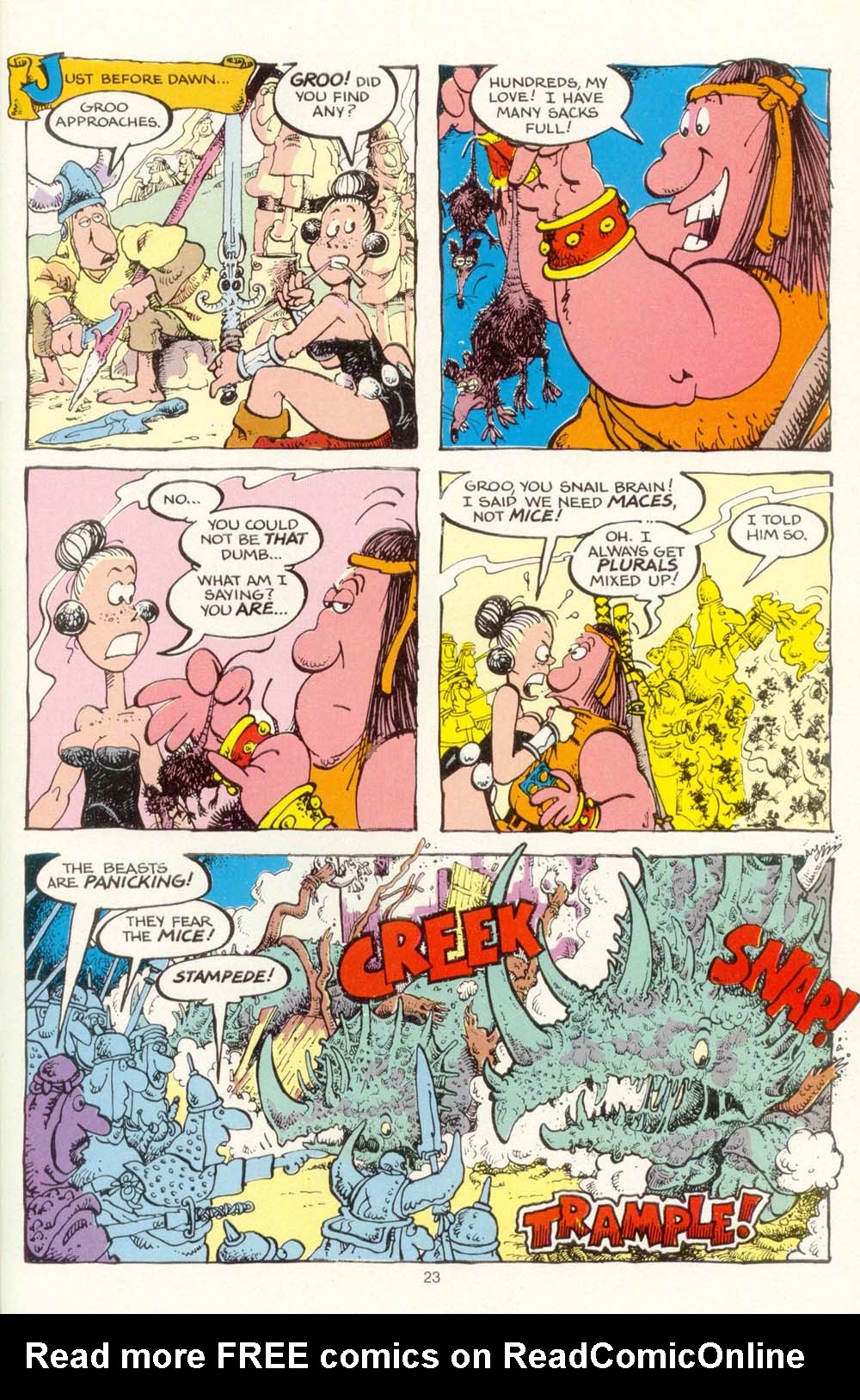 Read online Groo the Wanderer comic -  Issue #8 - 24
