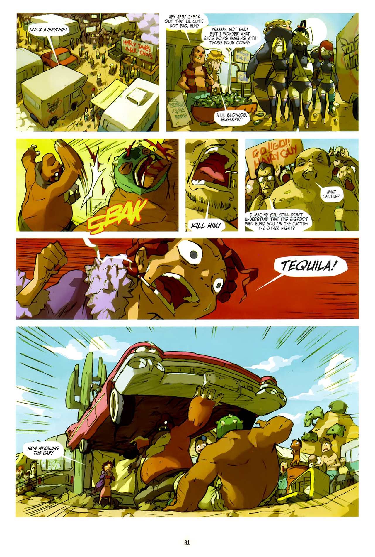 Read online Lucha Libre comic -  Issue #5 - 23