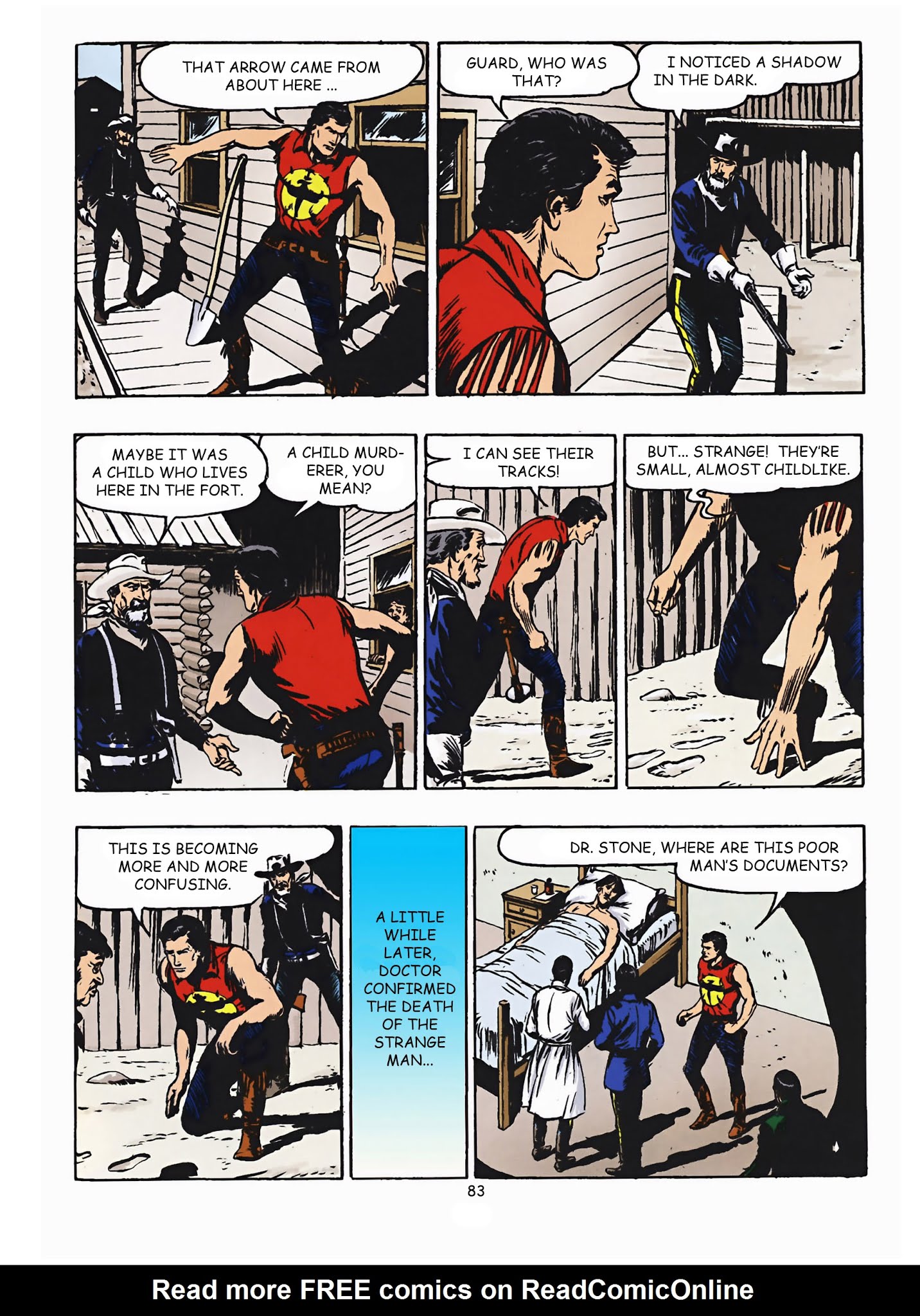 Read online Zenith gigante - Zagor gigante comic -  Issue #2 - 84