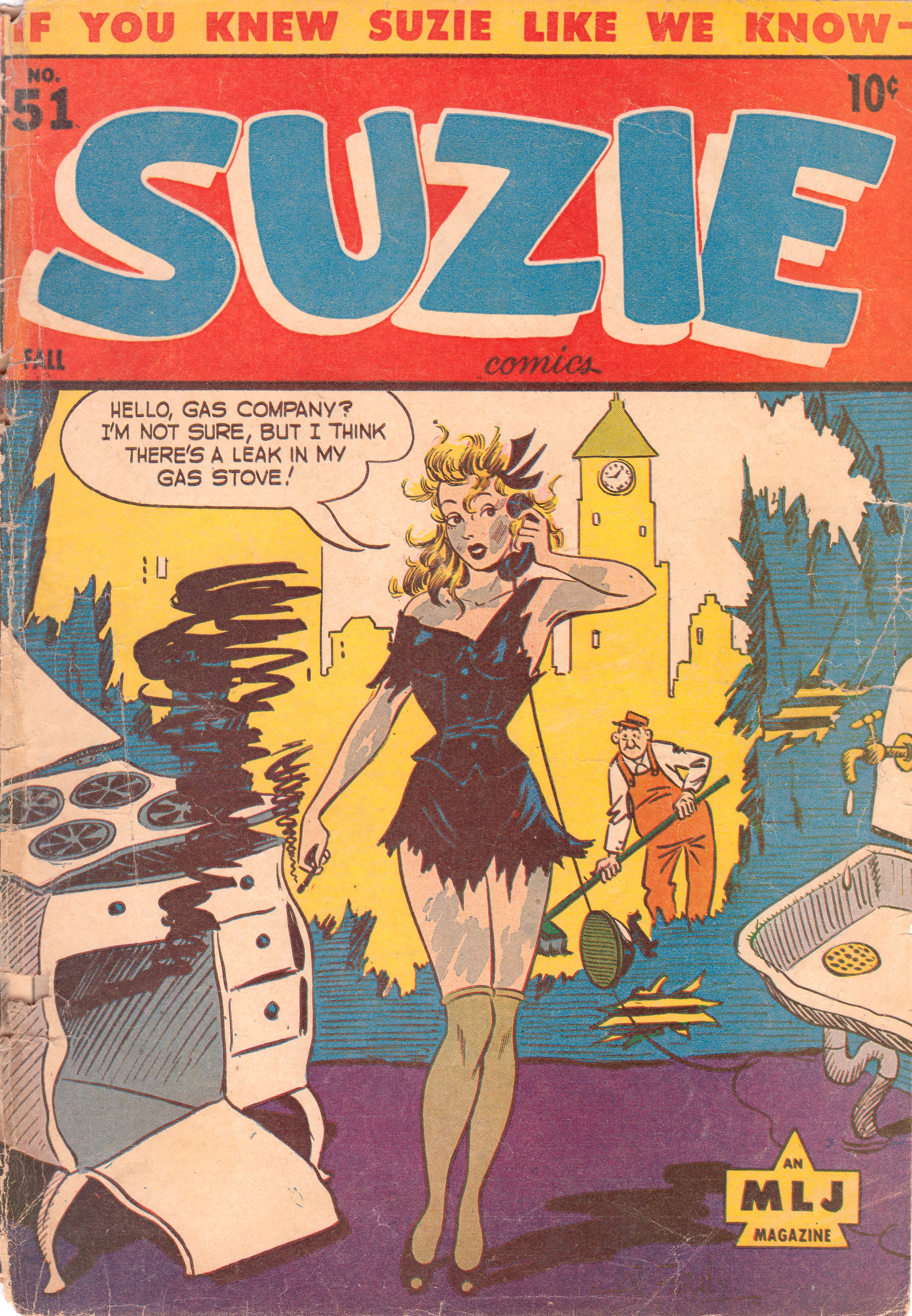 Read online Suzie Comics comic -  Issue #51 - 1