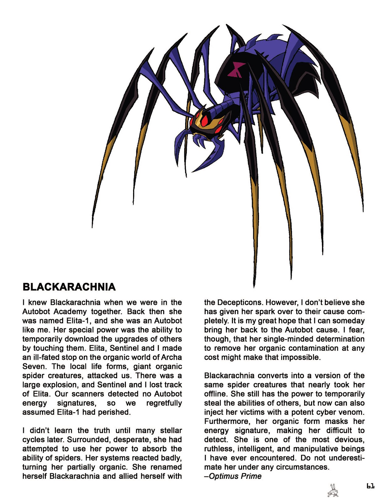 Transformers Animated: The Allspark Almanac issue TPB 1 - Page 62