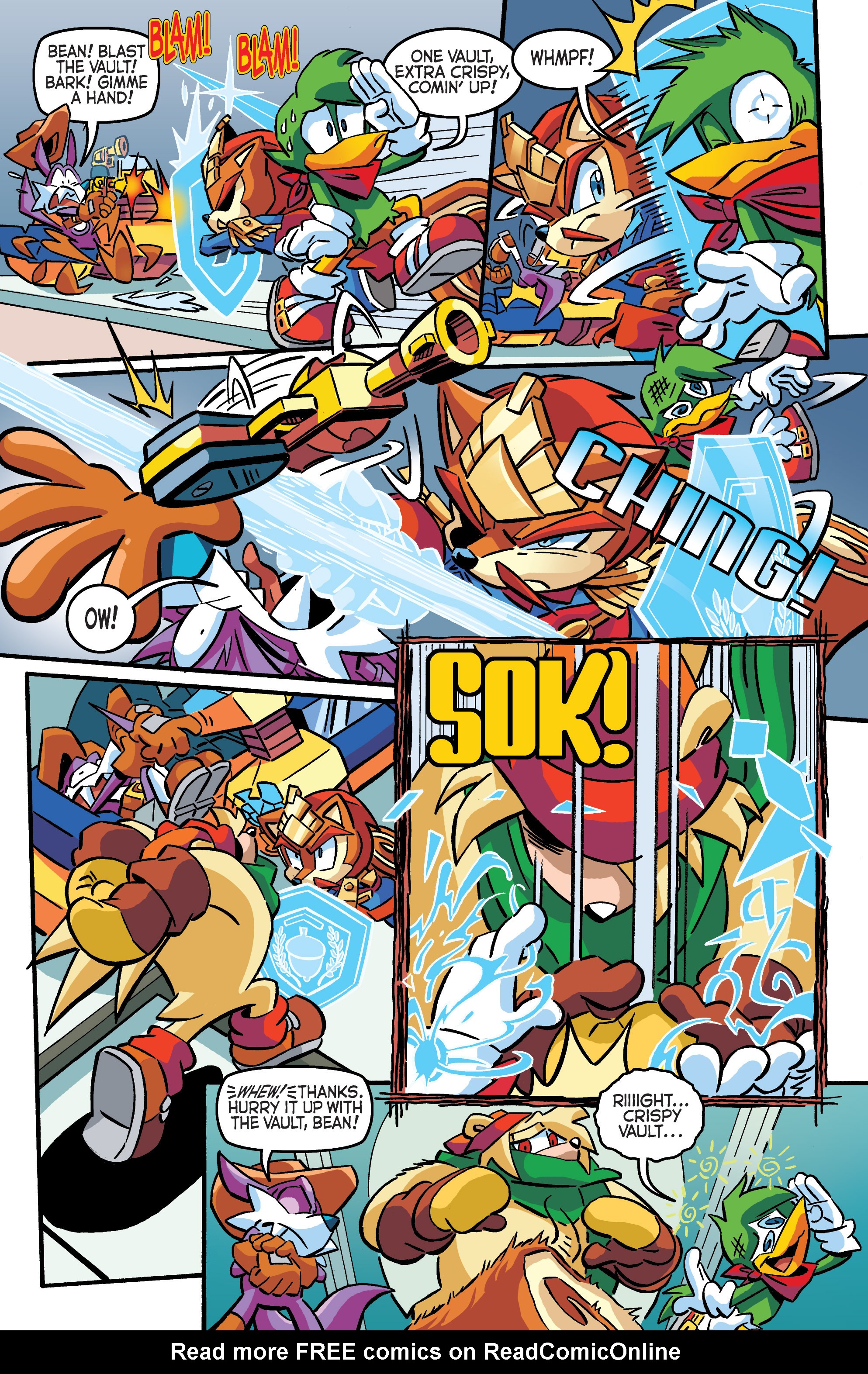 Read online Sonic The Hedgehog comic -  Issue #284 - 12