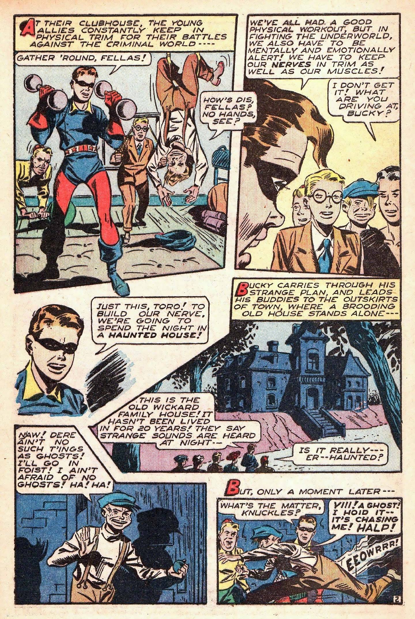 Read online Young Allies Comics comic -  Issue #19 - 42