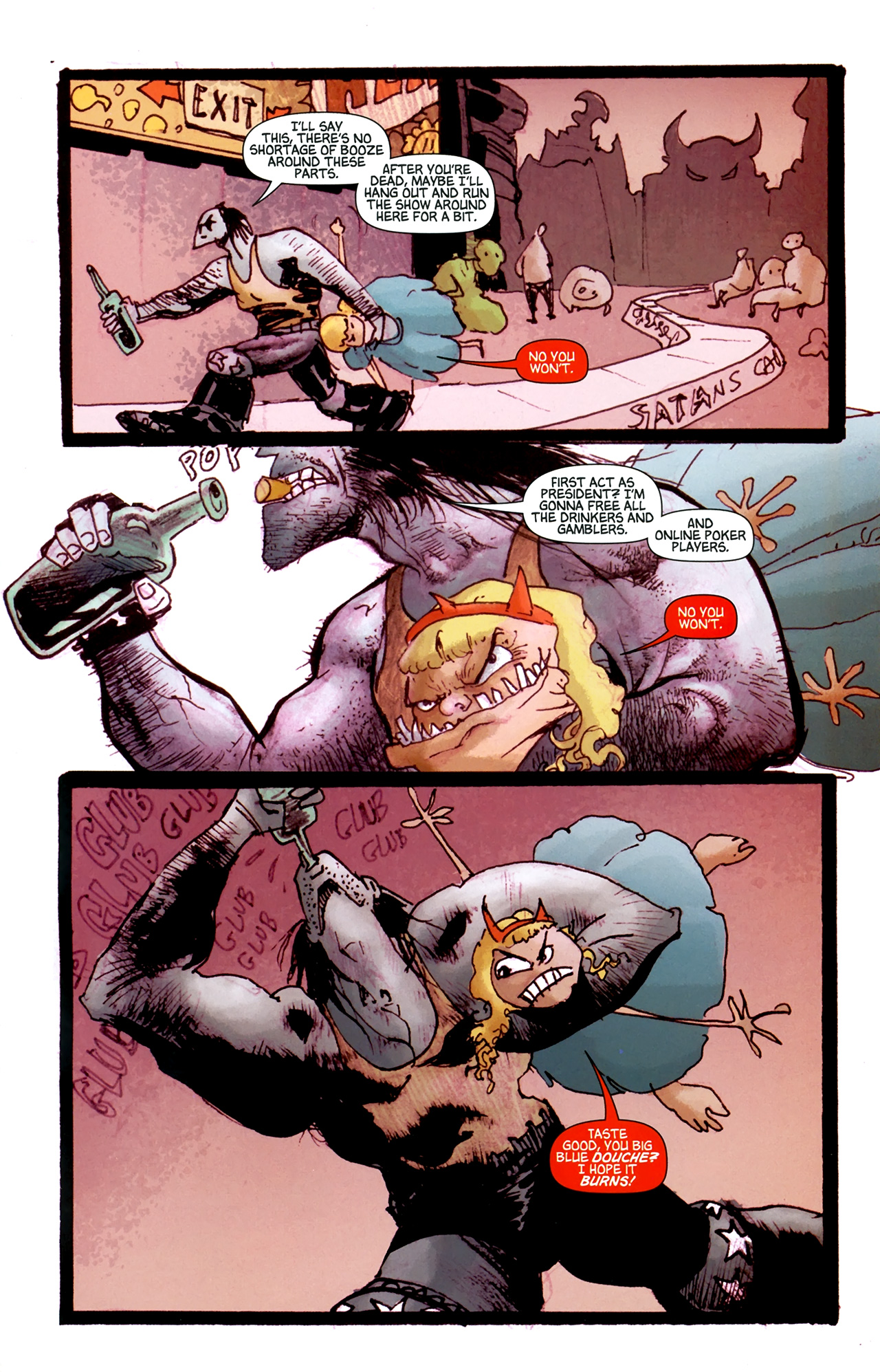 Read online Lobo: Highway to Hell comic -  Issue #2 - 14