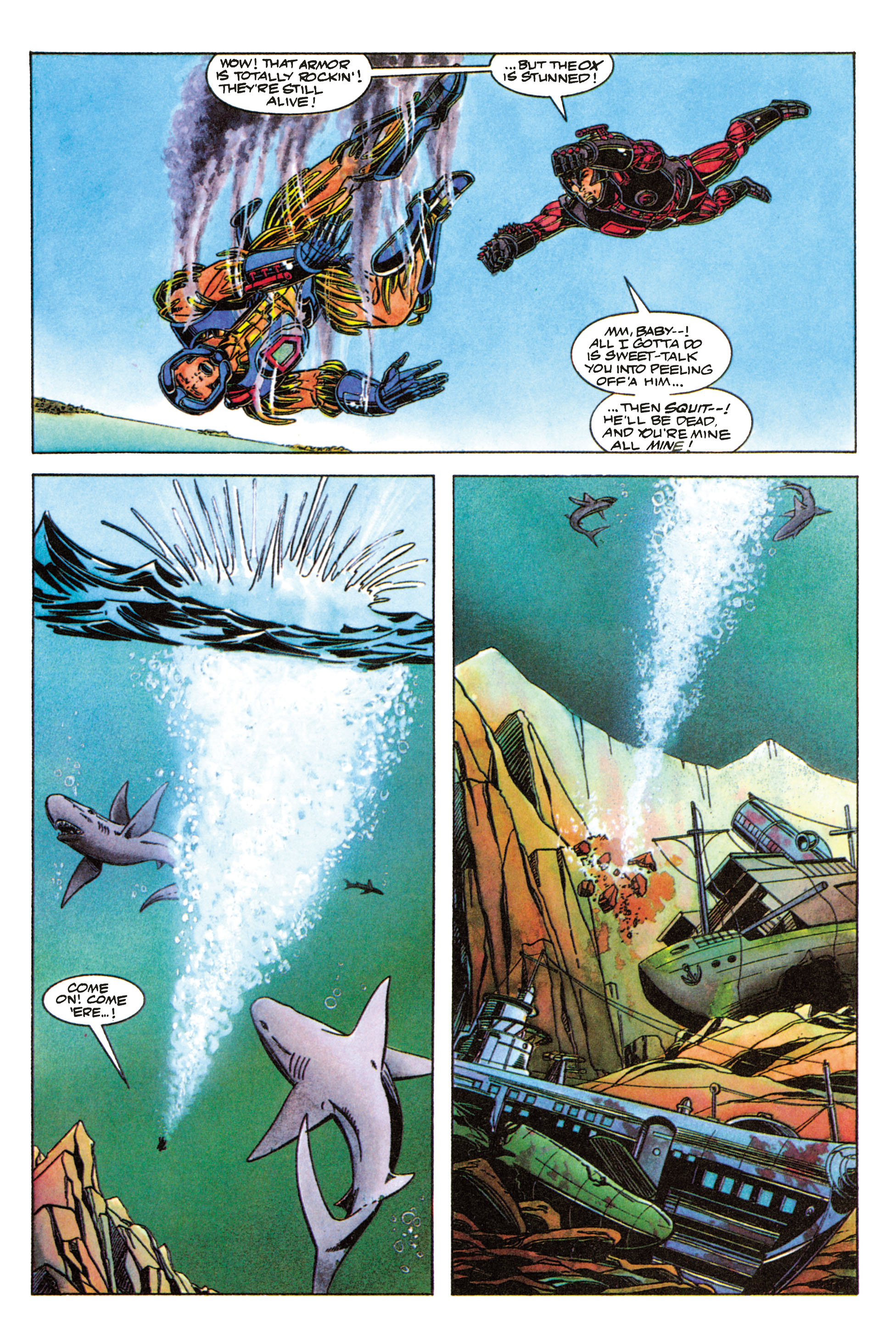 Read online Valiant Masters X-O Manowar: Into the Fire comic -  Issue # TPB (Part 2) - 63