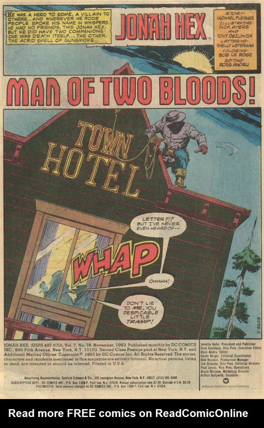 Read online Jonah Hex (1977) comic -  Issue #78 - 2