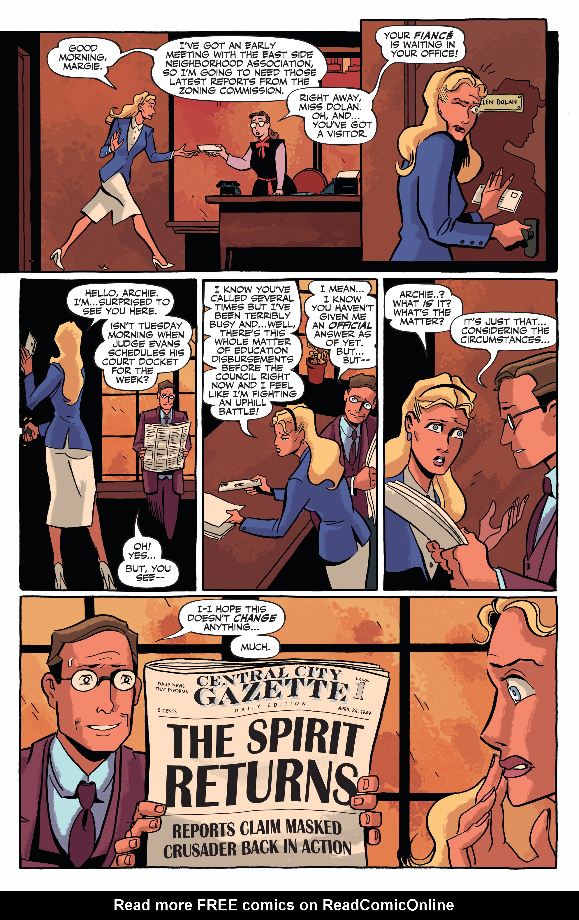 Read online Will Eisner's The Spirit comic -  Issue #6 - 17