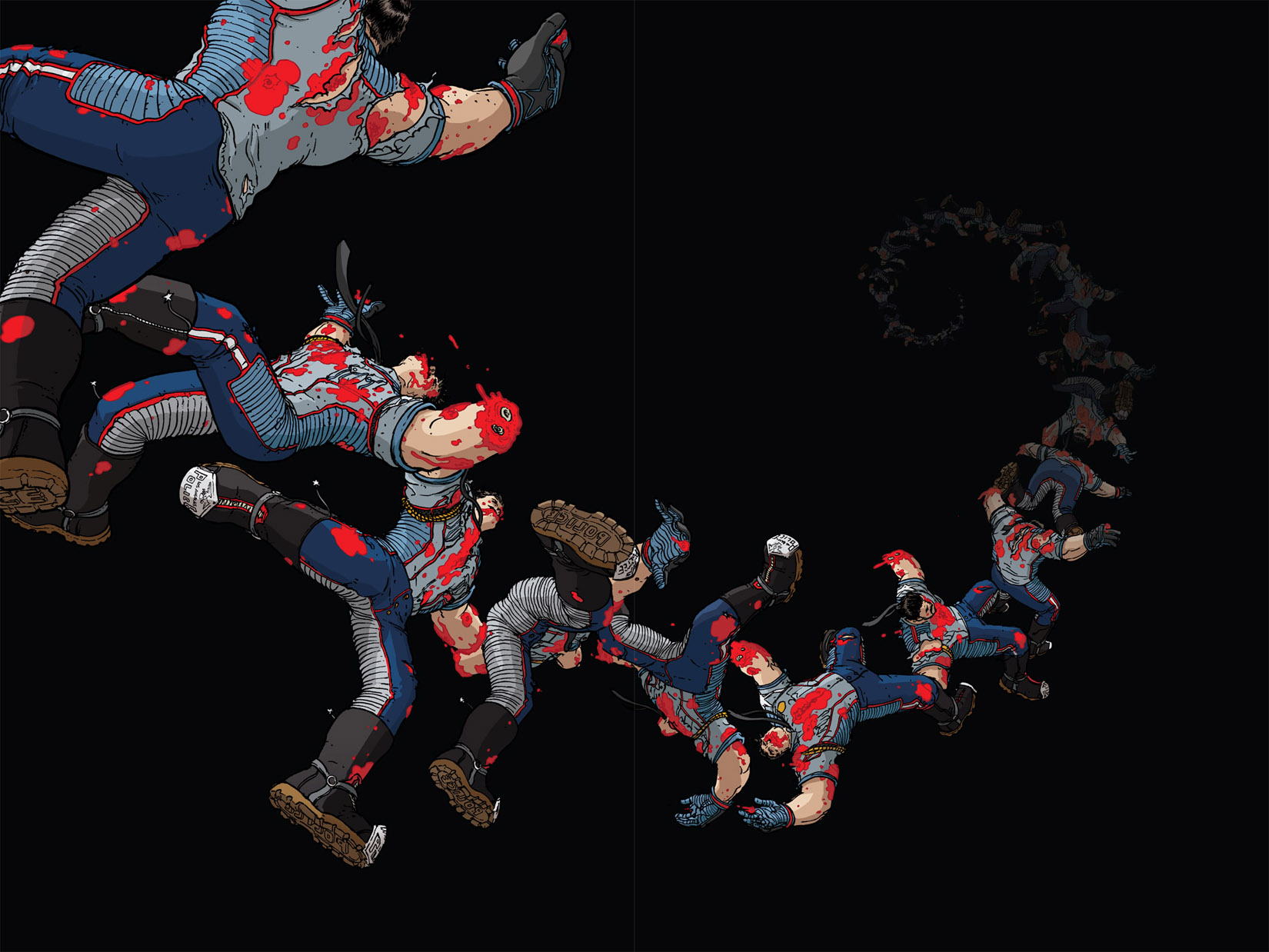 Read online Officer Downe: Bigger, Better, Bastard Edition comic -  Issue # TPB - 32