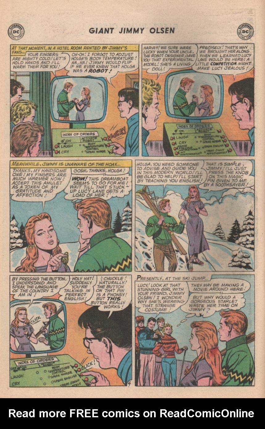 Read online Superman's Pal Jimmy Olsen comic -  Issue #122 - 55