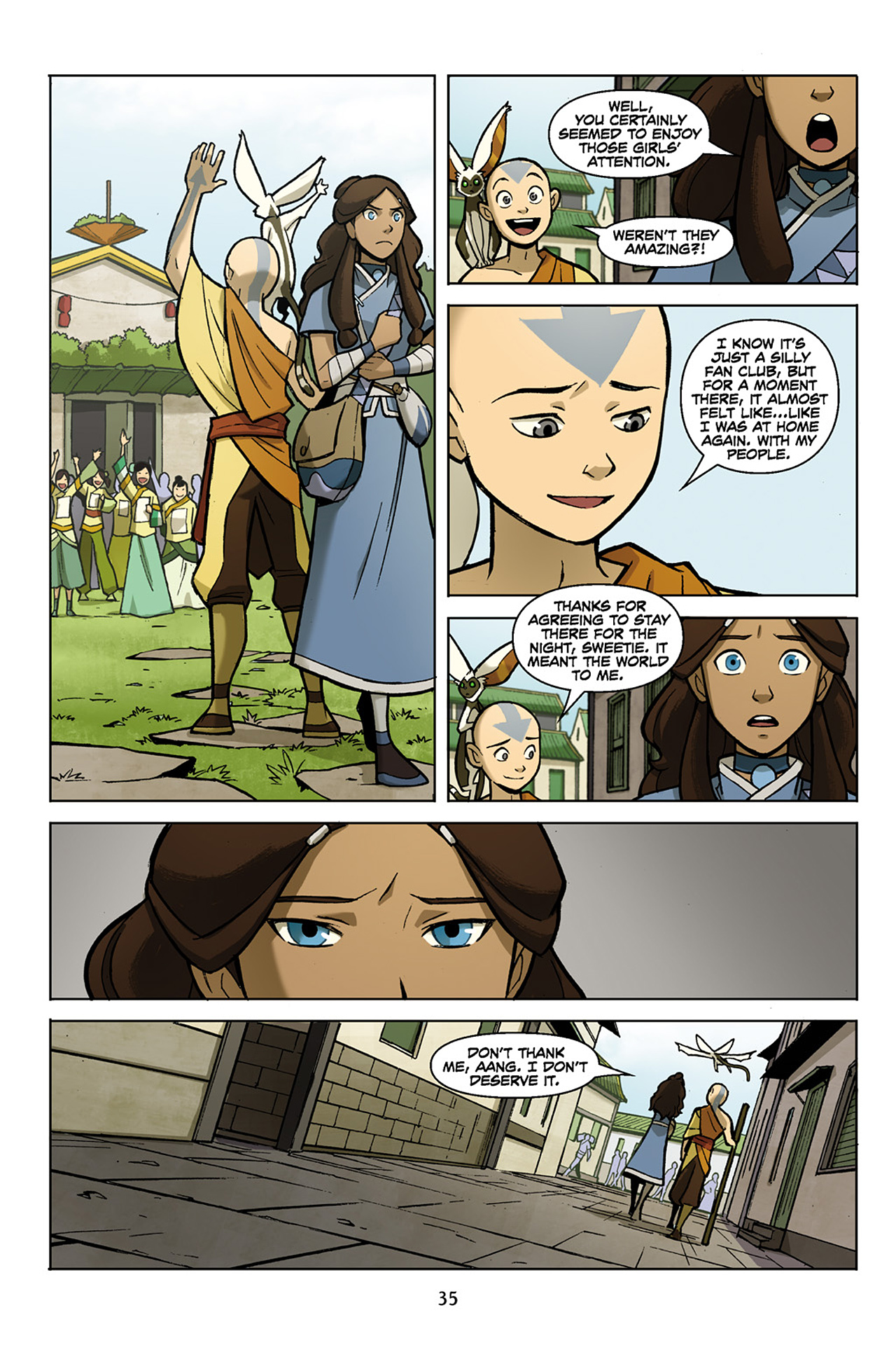 Read online Nickelodeon Avatar: The Last Airbender - The Promise comic -  Issue # Part 2 - 36