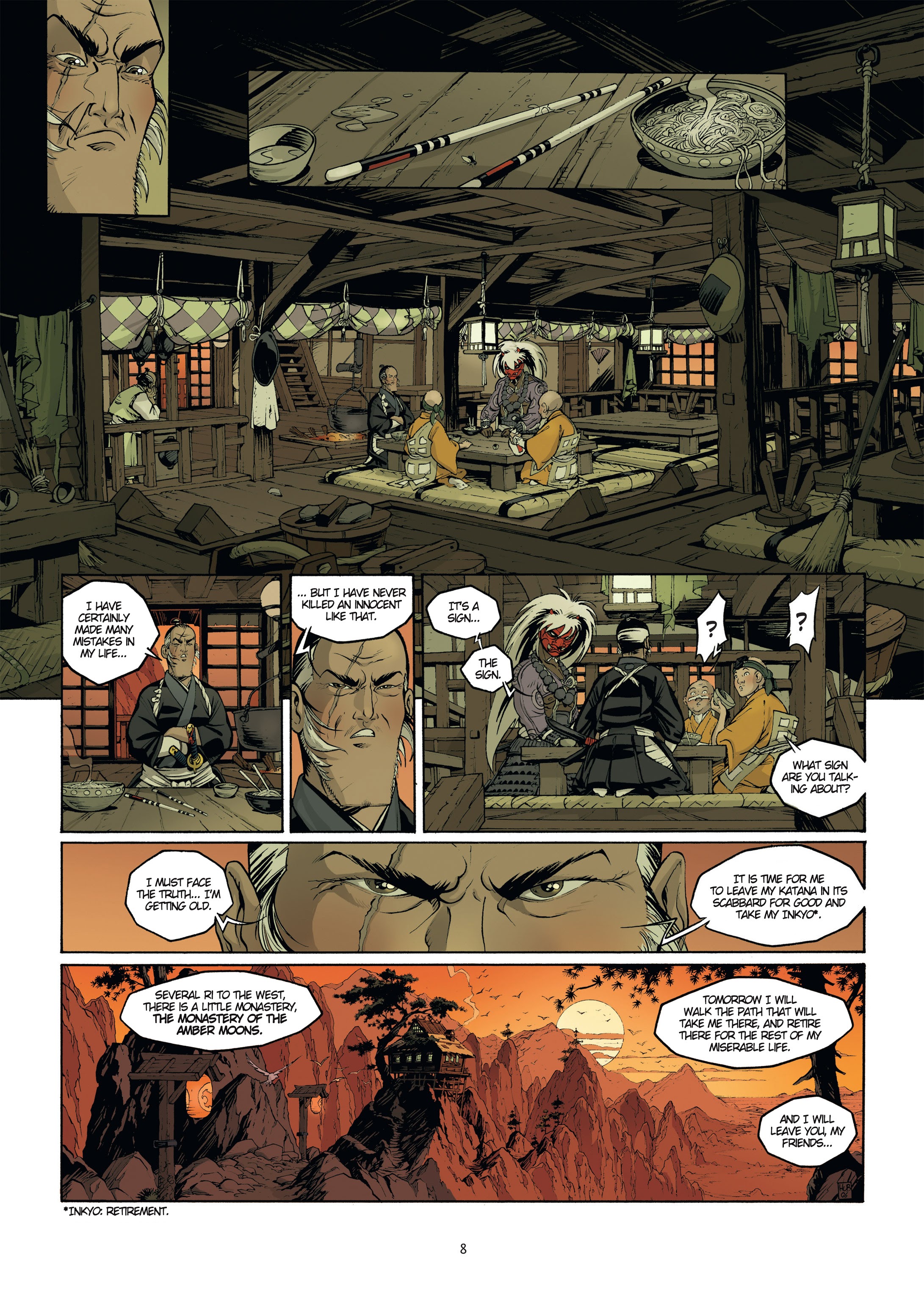 Read online Okko: The Cycle Of Emptiness comic -  Issue #1 - 8