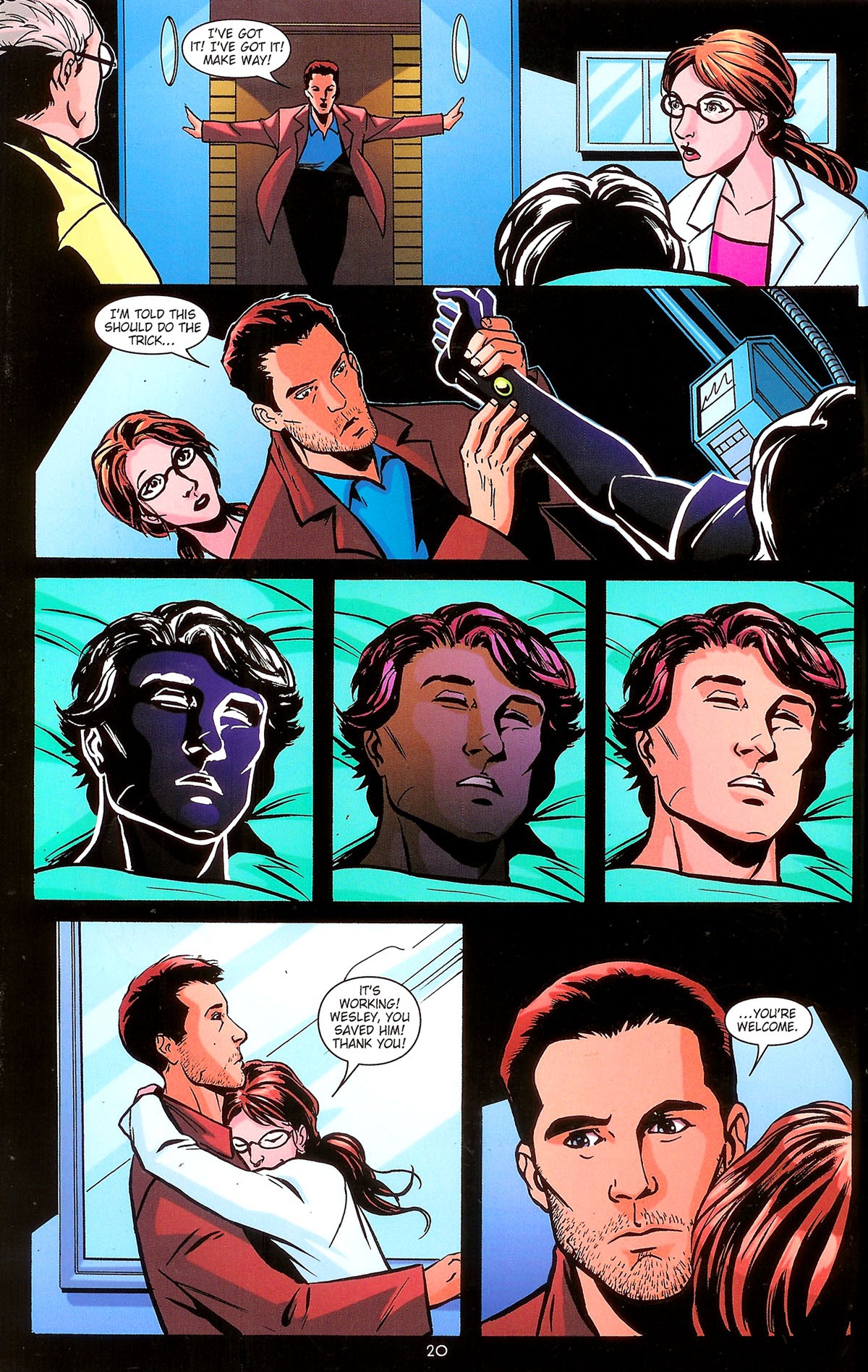 Read online Angel Spotlight comic -  Issue #3 - 22