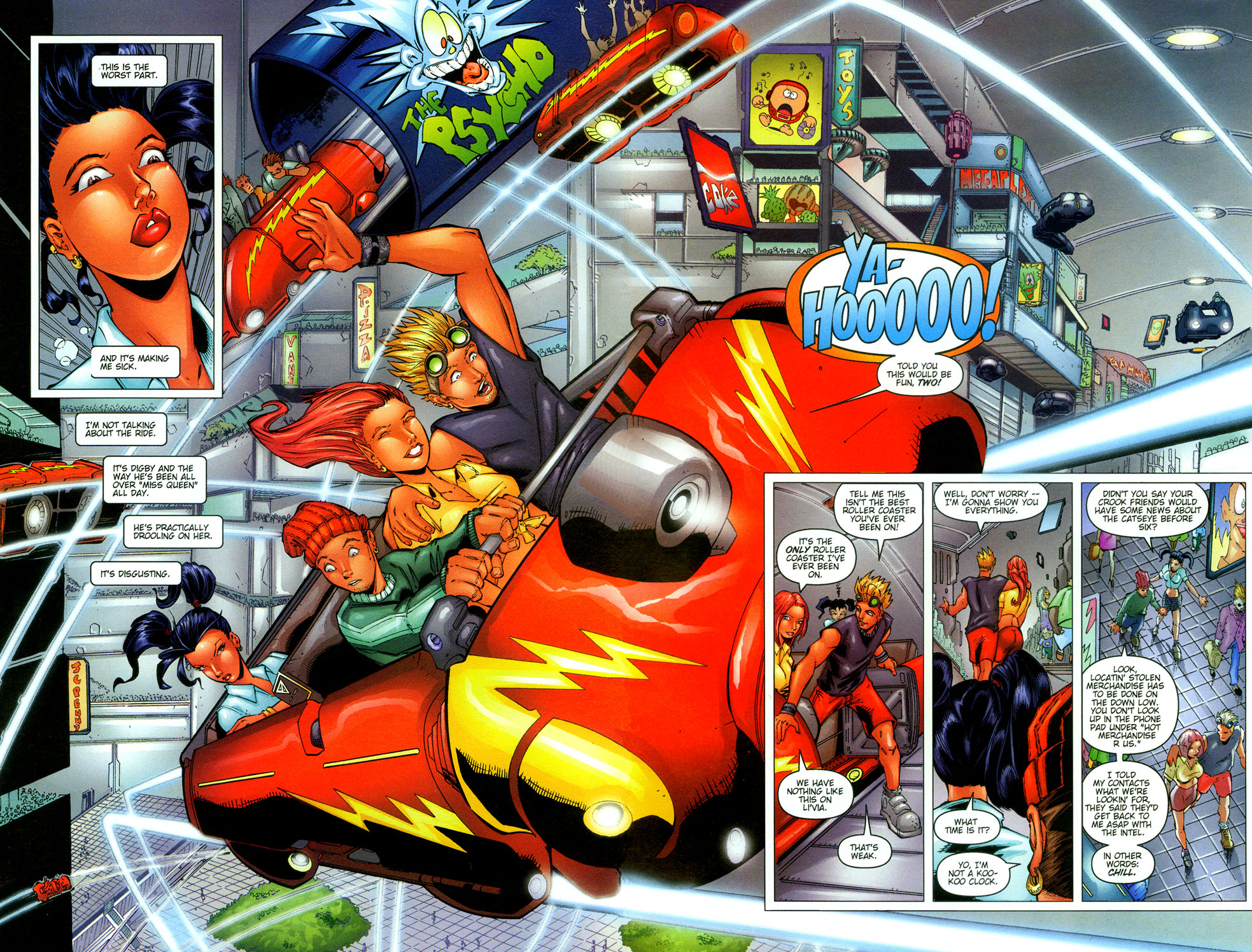 Read online Catseye comic -  Issue #4 - 4