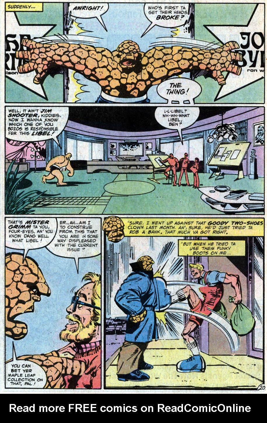 Read online The Thing comic -  Issue #7 - 22