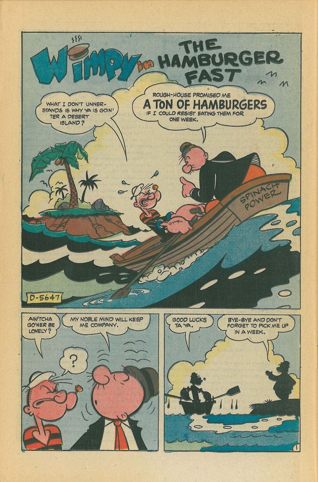 Read online Popeye (1948) comic -  Issue #123 - 26