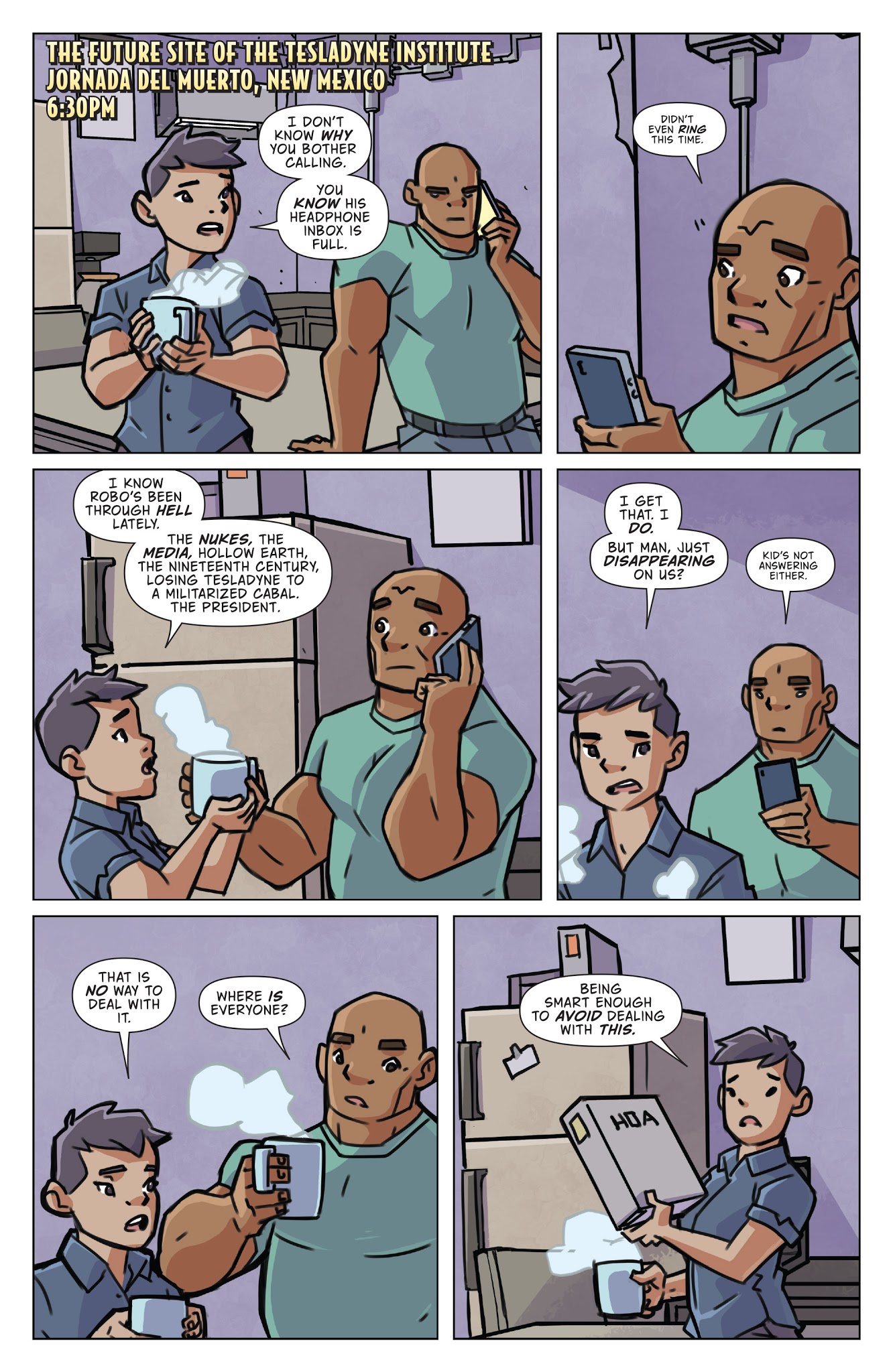 Read online Atomic Robo and the Spectre of Tomorrow comic -  Issue #4 - 8