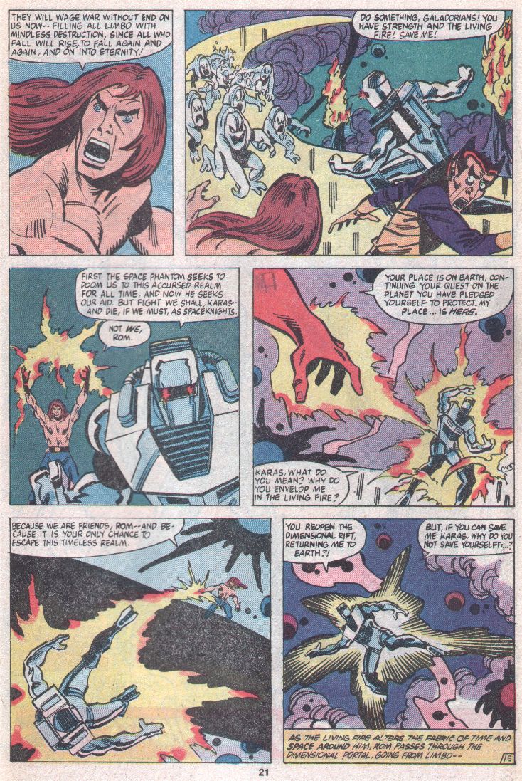 Read online ROM (1979) comic -  Issue #19 - 17