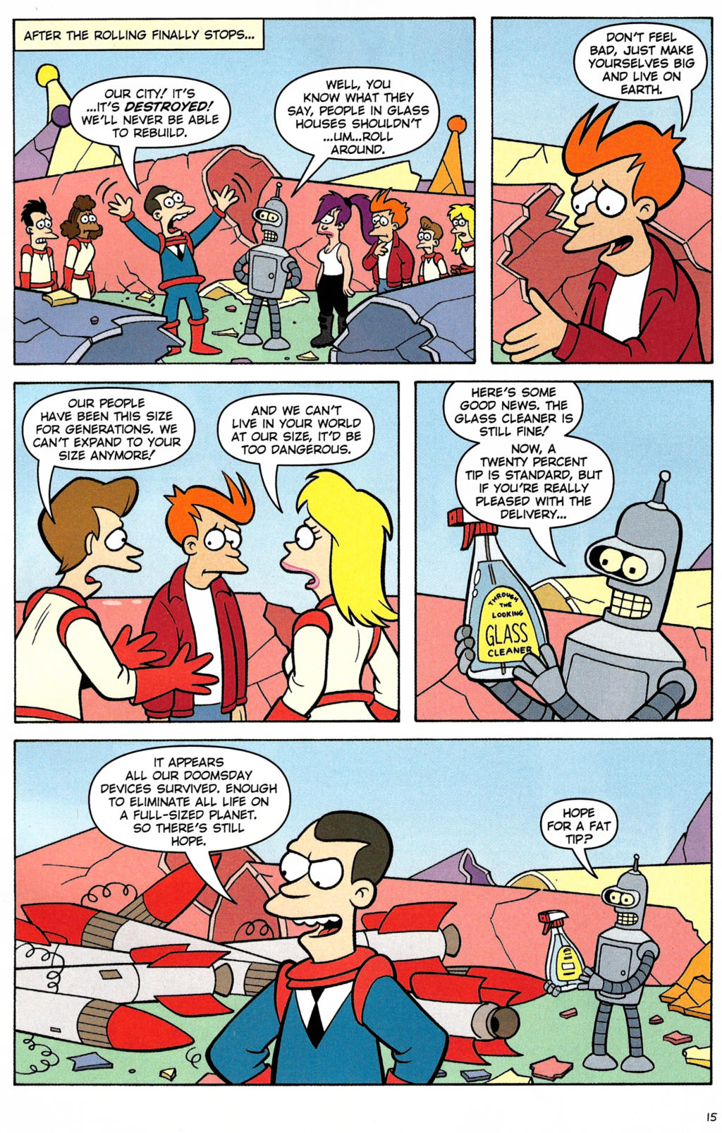 Read online Futurama Comics comic -  Issue #29 - 13