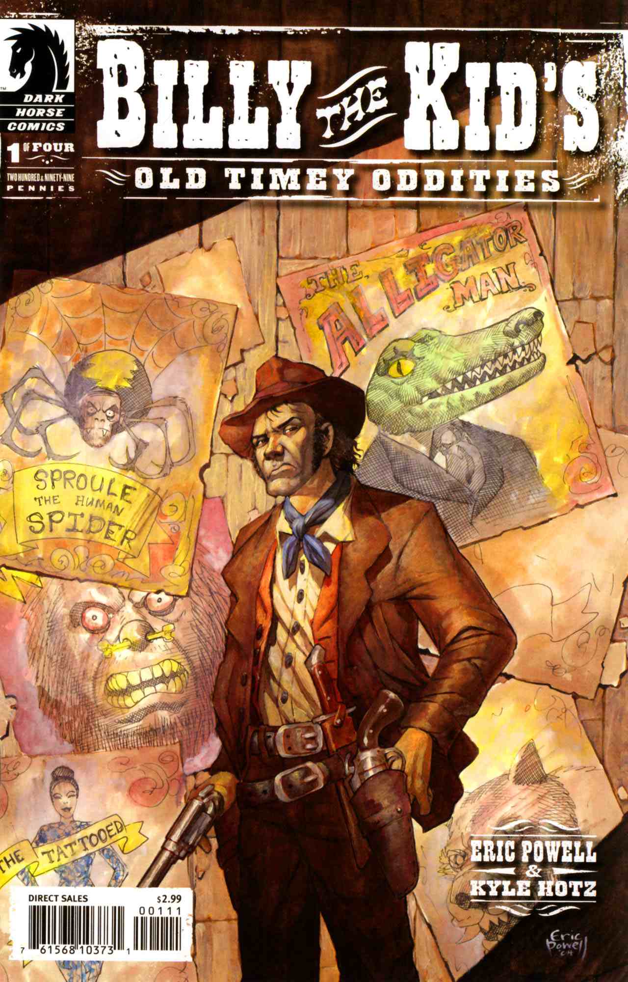 Read online Billy the Kid's Old Timey Oddities comic -  Issue #1 - 1