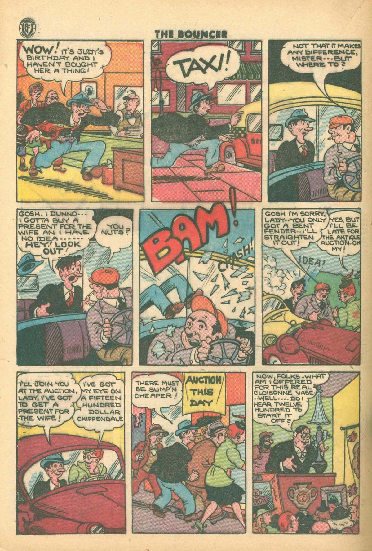 Read online The Bouncer (1944) comic -  Issue #14 - 20