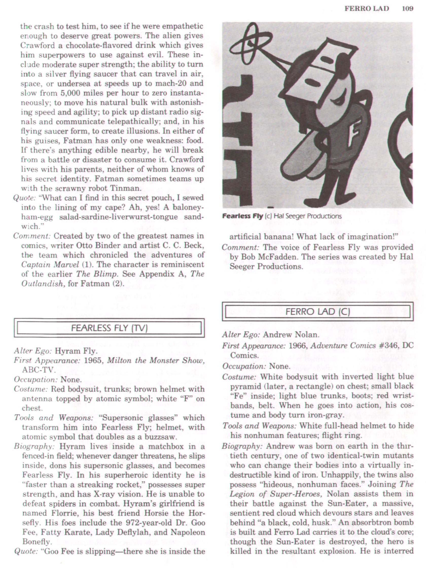 Read online The Encyclopedia of Superheroes comic -  Issue # TPB (Part 2) - 28