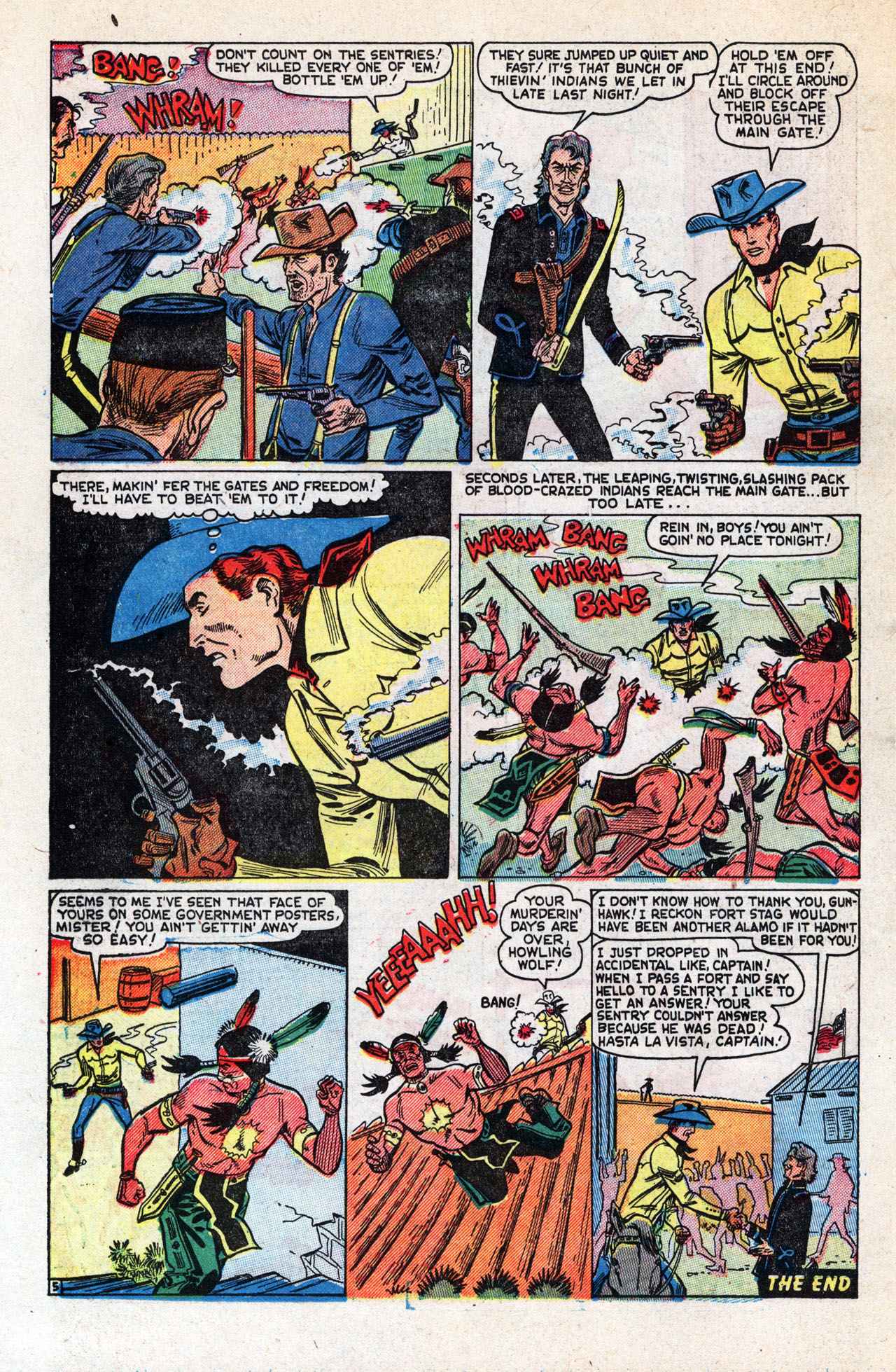 Read online The Gunhawk comic -  Issue #13 - 14